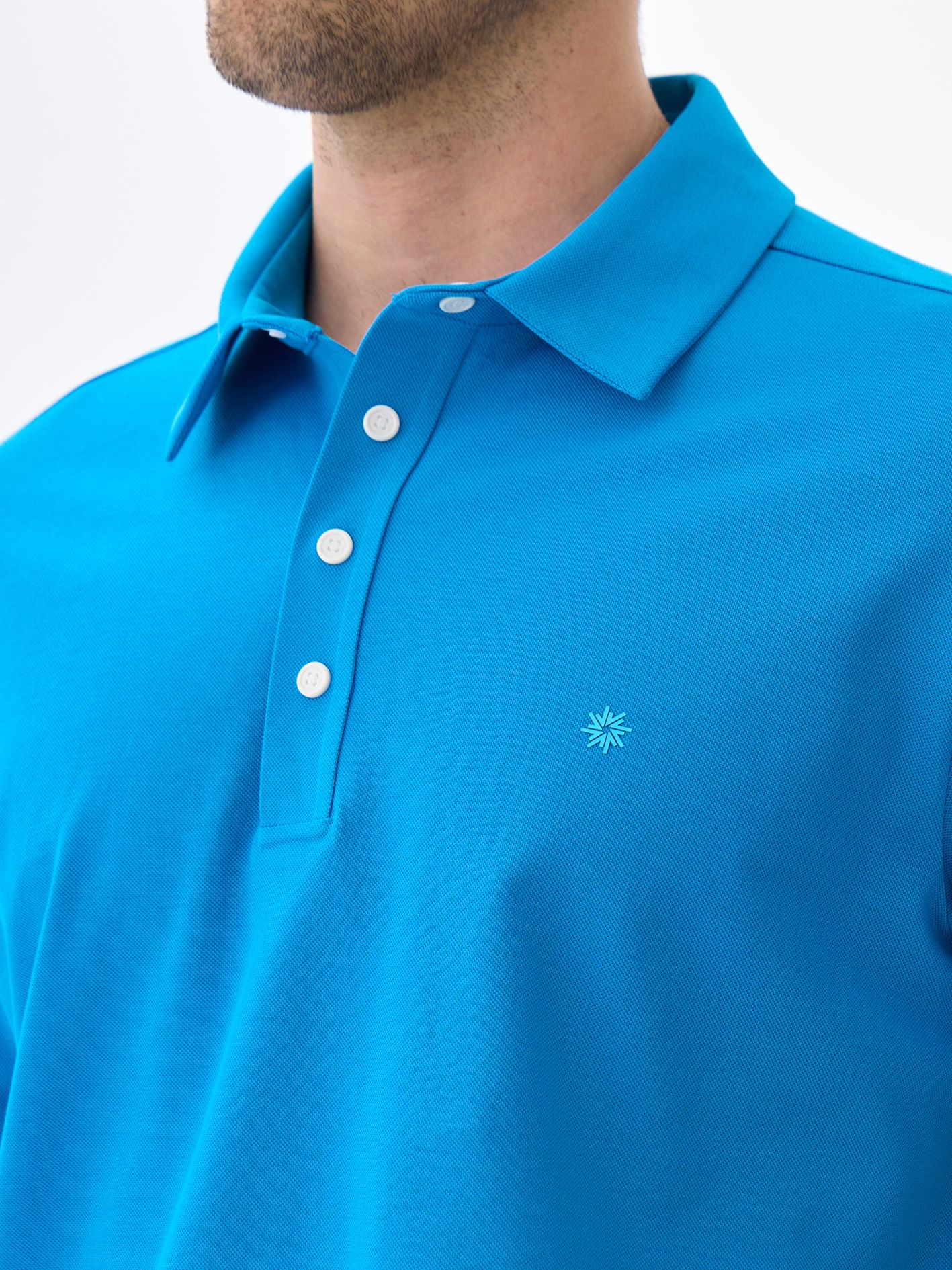 PIMA COMFORT POLO - BLUE