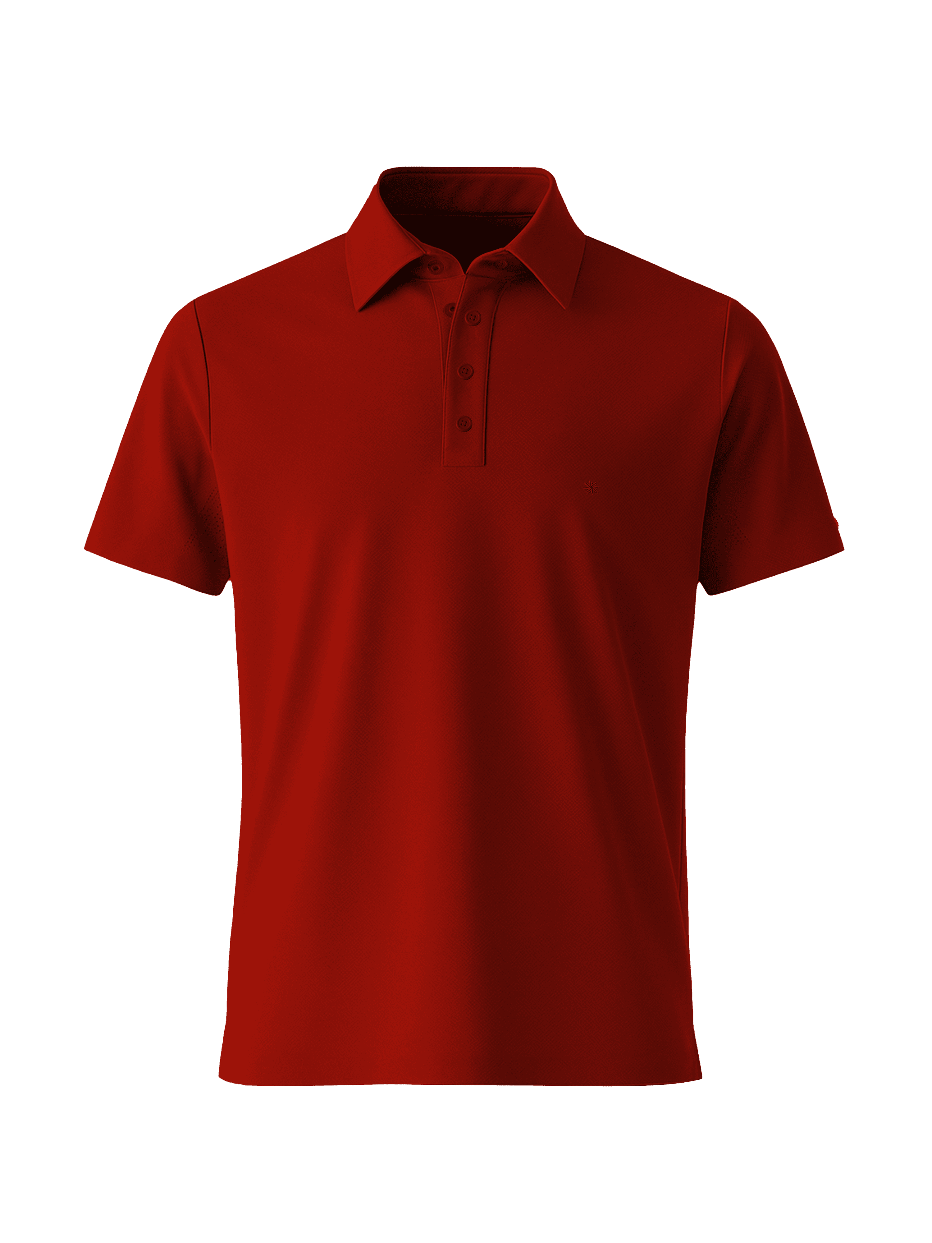 COMFORT PIQUE POLO - RED