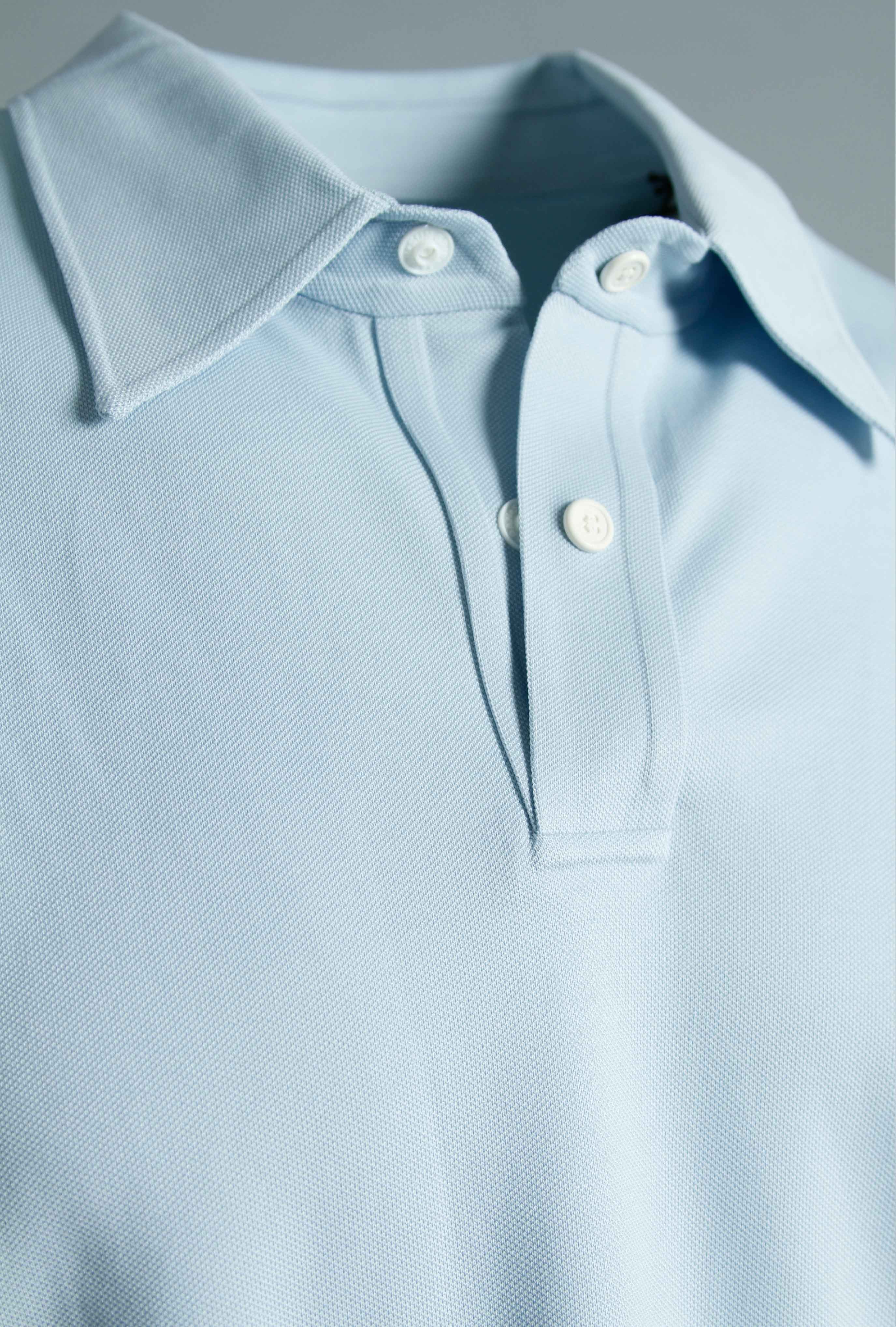 ALL DAY POLO - POWDER BLUE