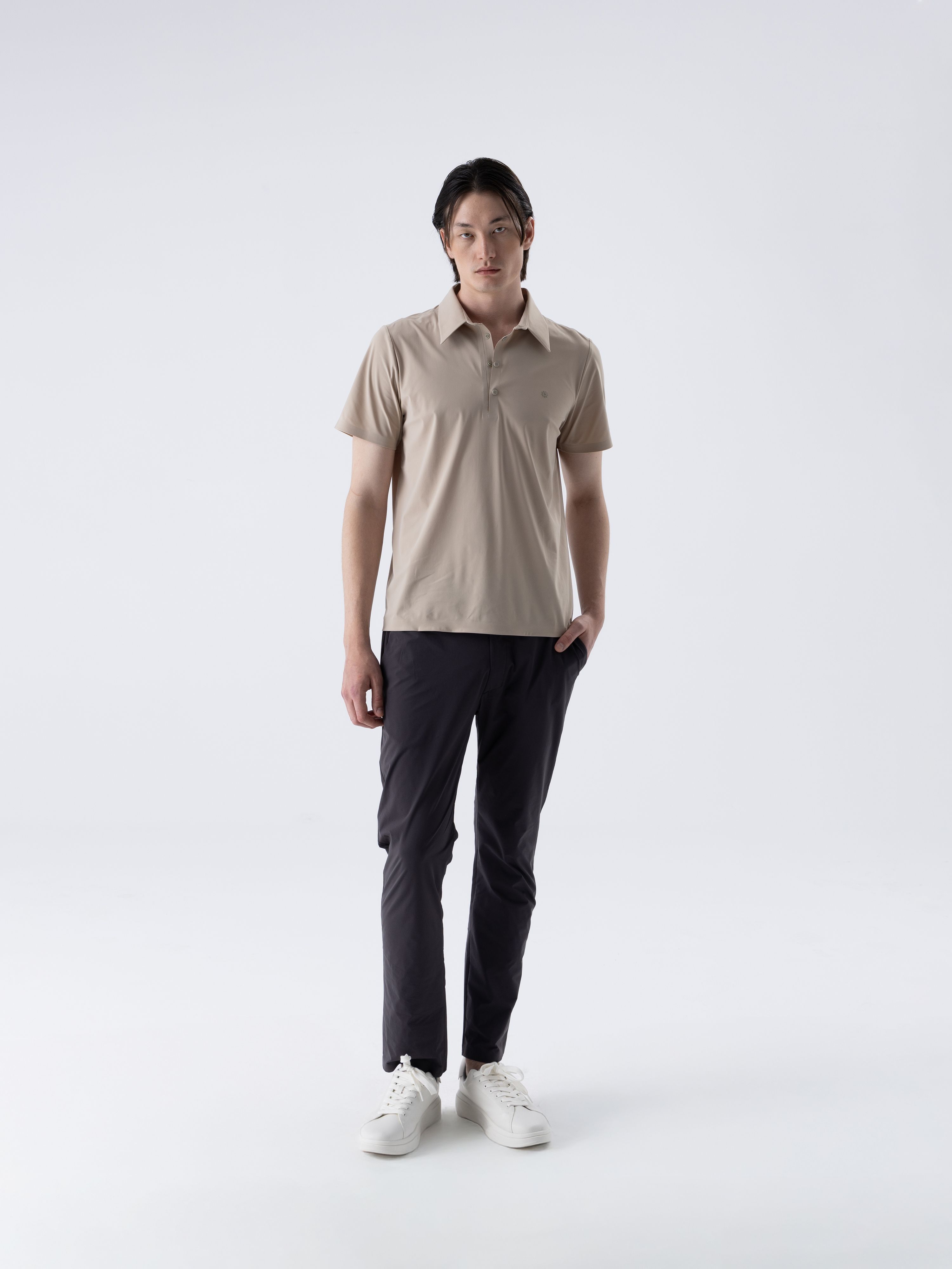 SENTIENT POLO - TAILOR BEIGE