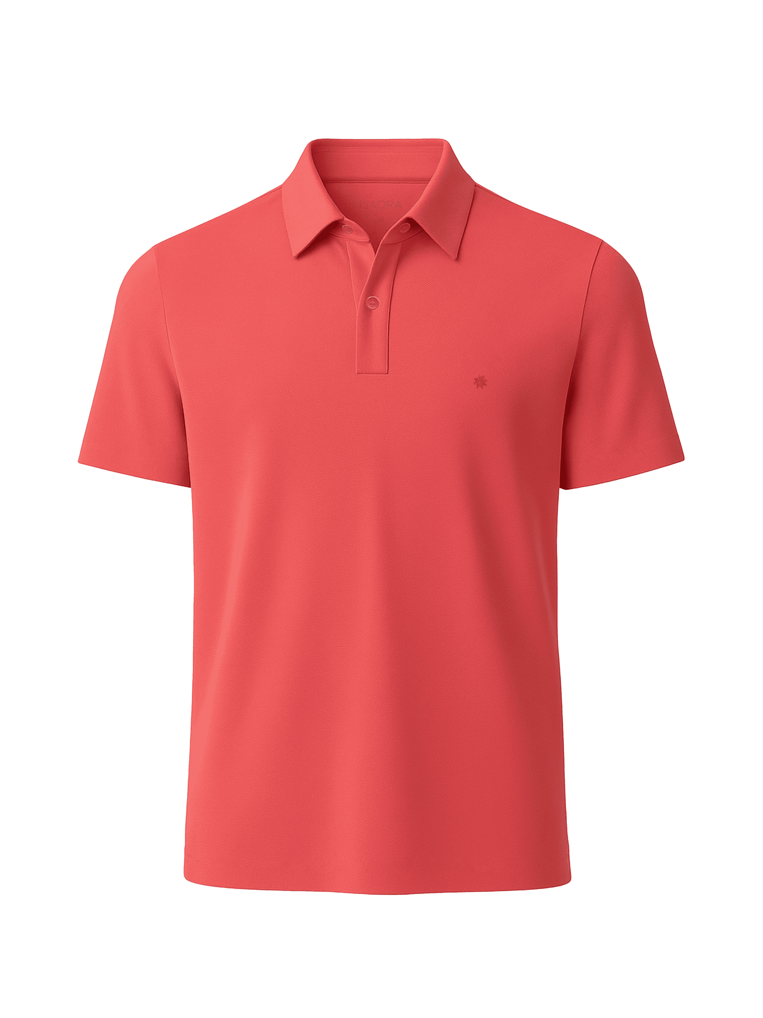 ALL DAY POLO - POWDER RED