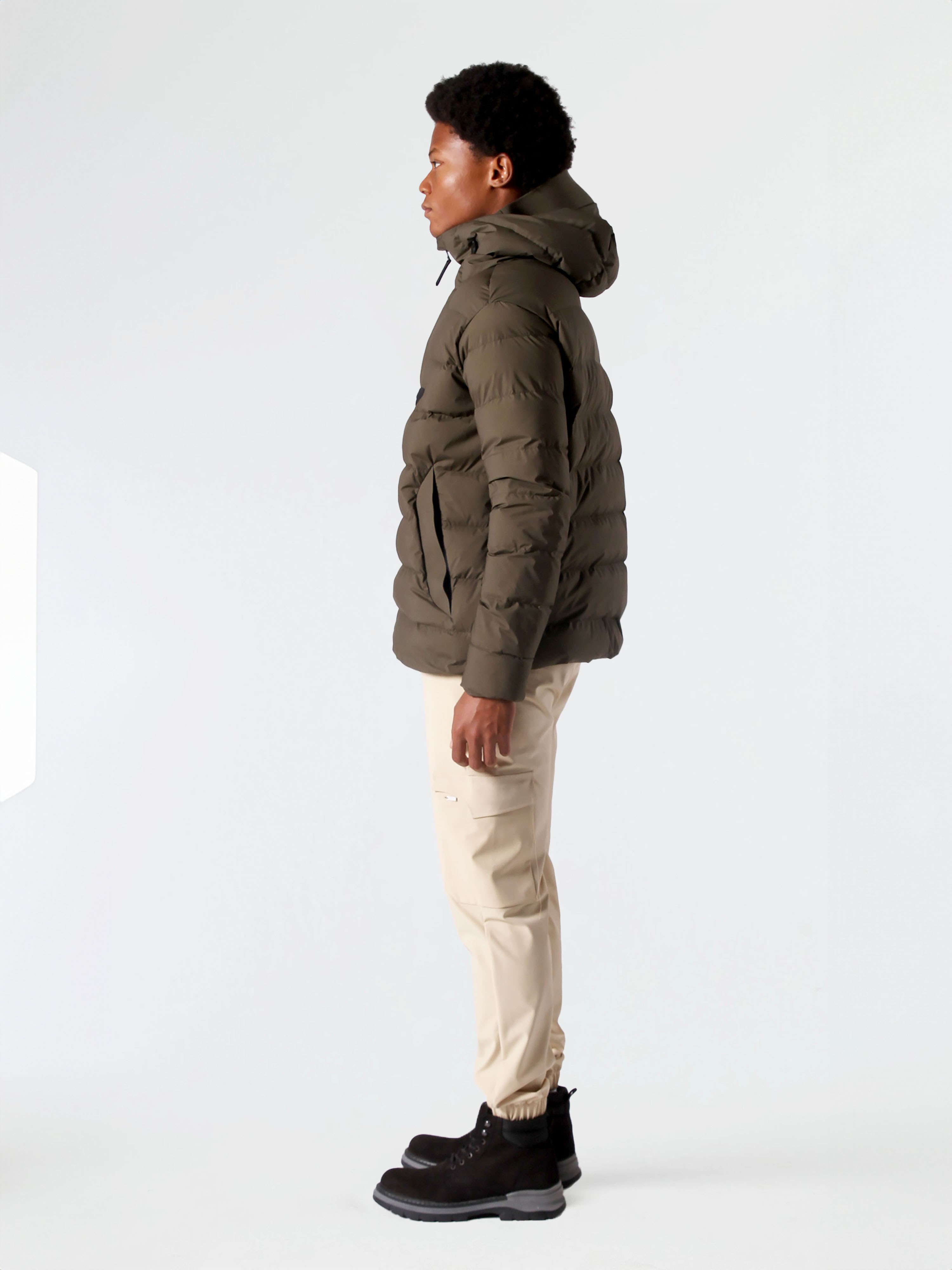 HALF ZIP VOYAGER DOWN JACKET