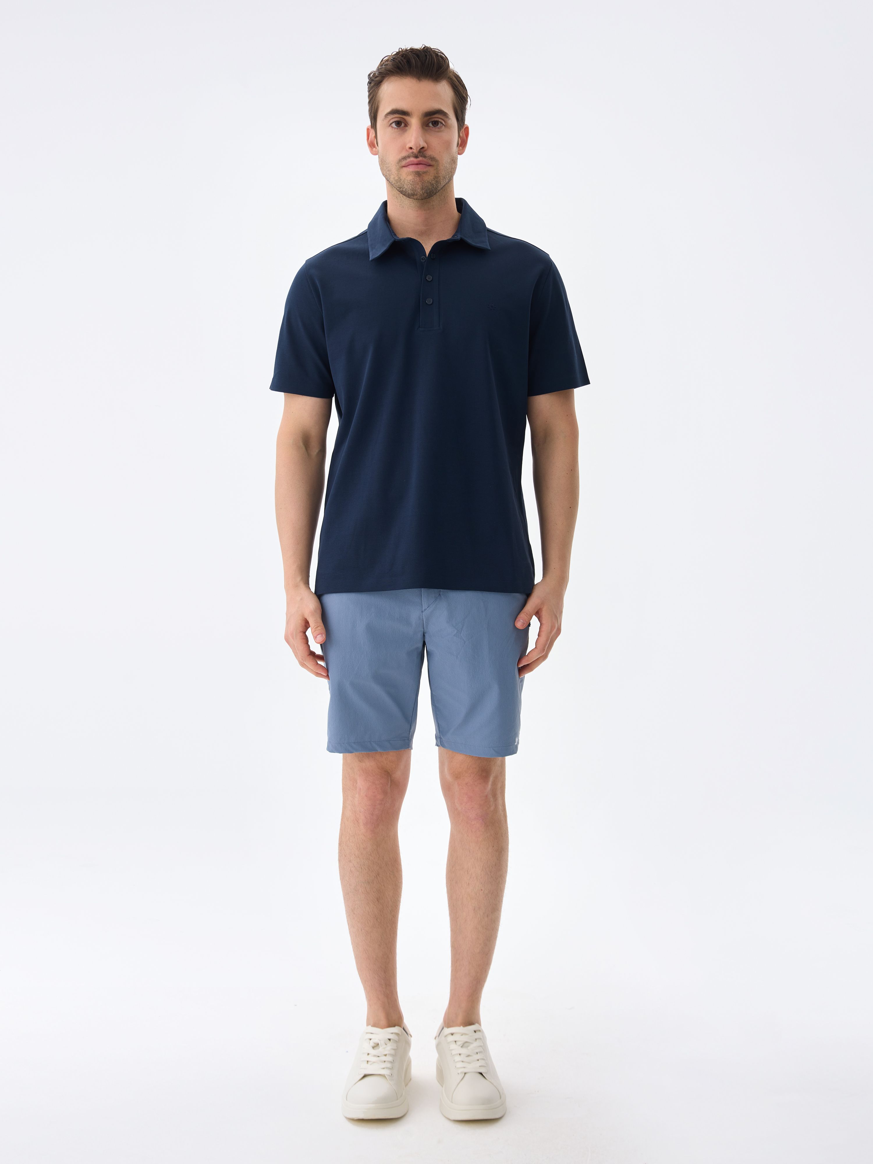PIMA COMFORT POLO - NAVY