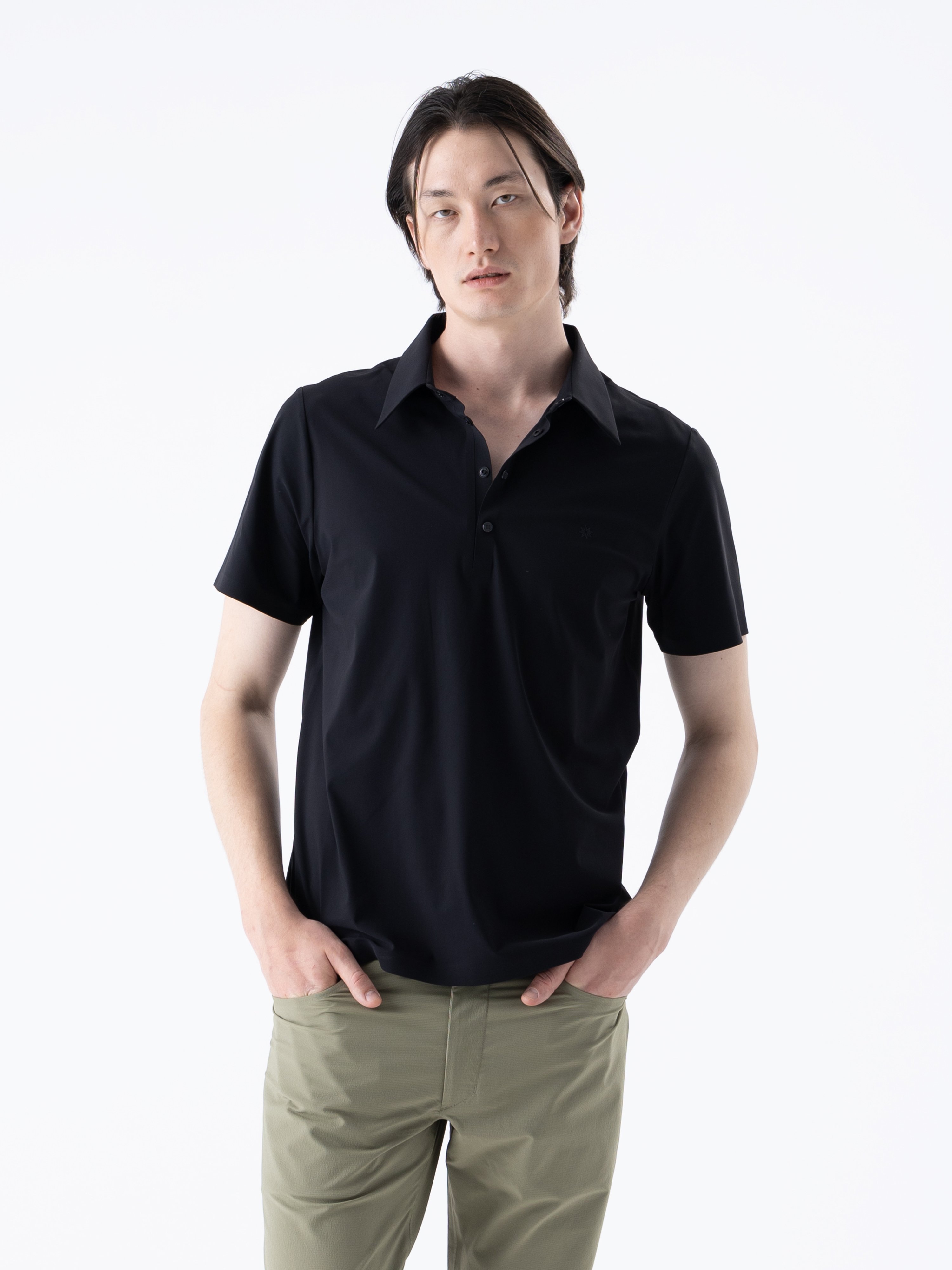 SENTIENT POLO - NERO BLACK