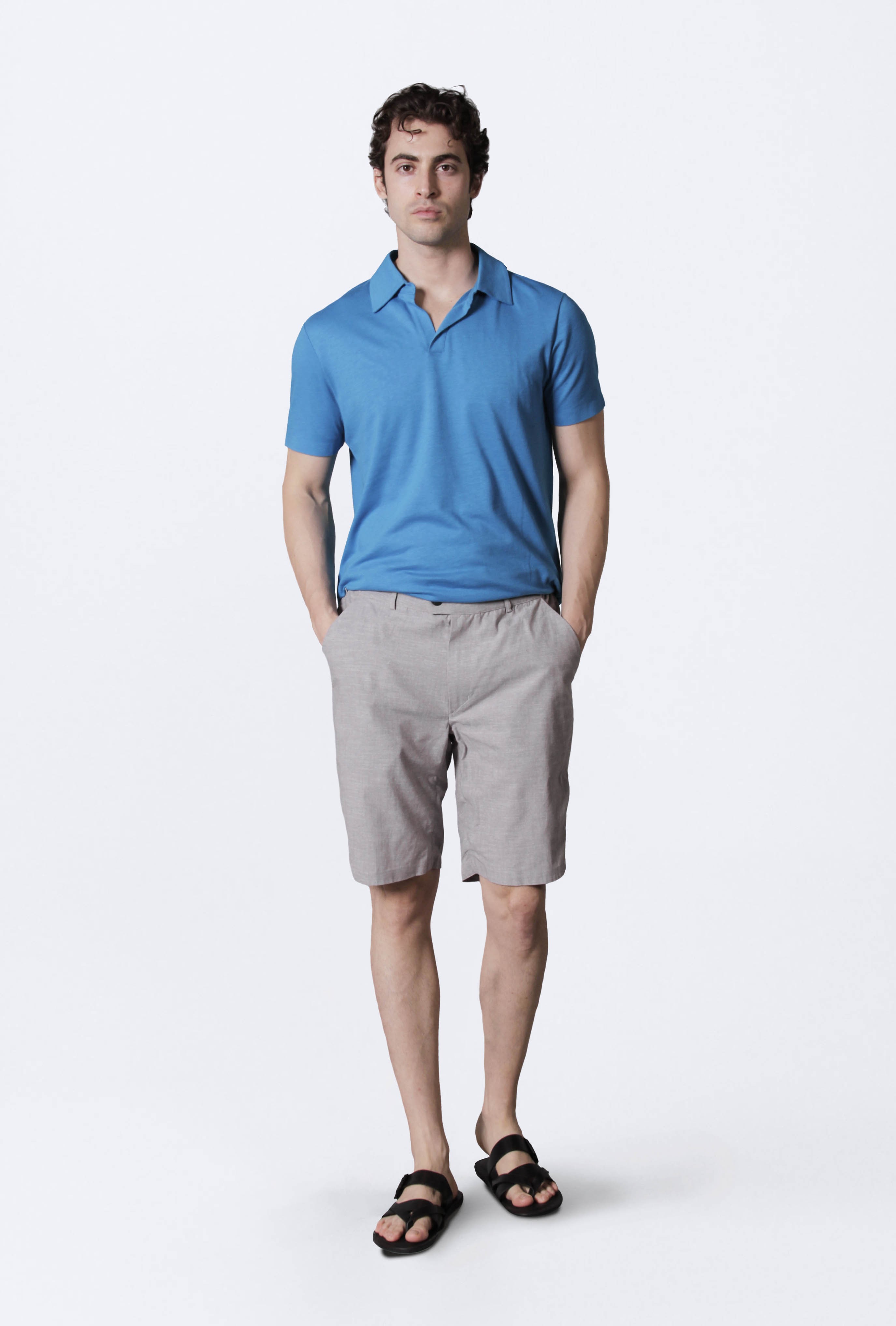 PERFORMANCE LINEN SHORT