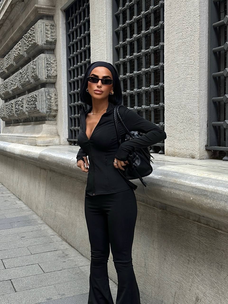 Burgundy Sculpt - Siyah main variant image