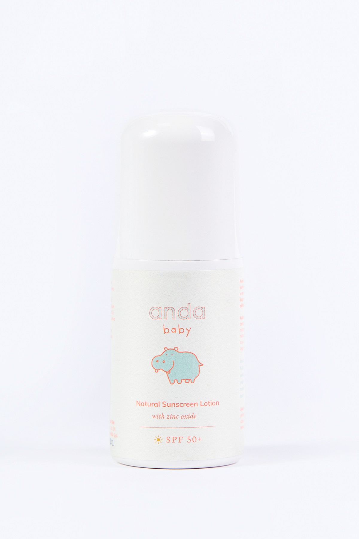 Anda Baby Natural Sunscreen Lotion SPF 50+