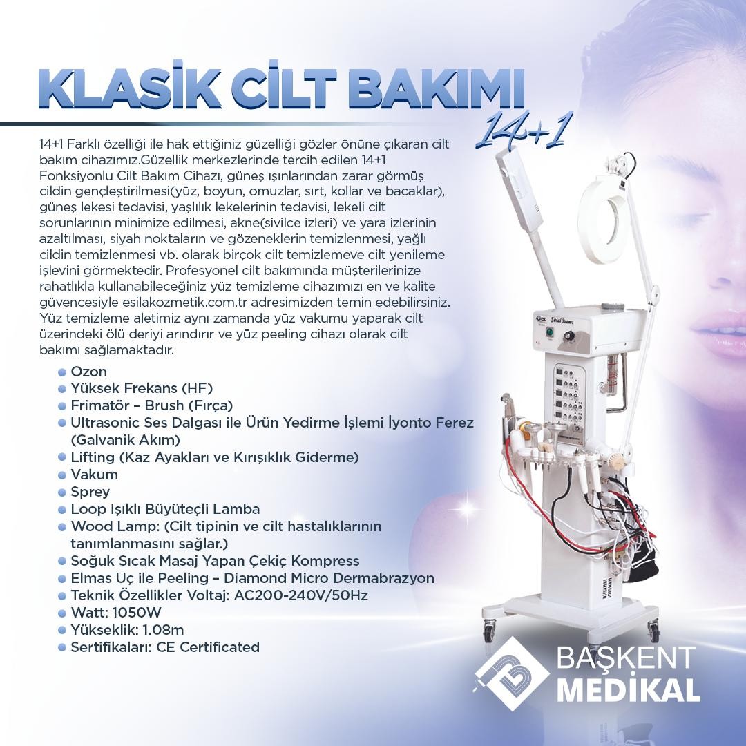 KLASİK CİLT BAKIMI 14+1