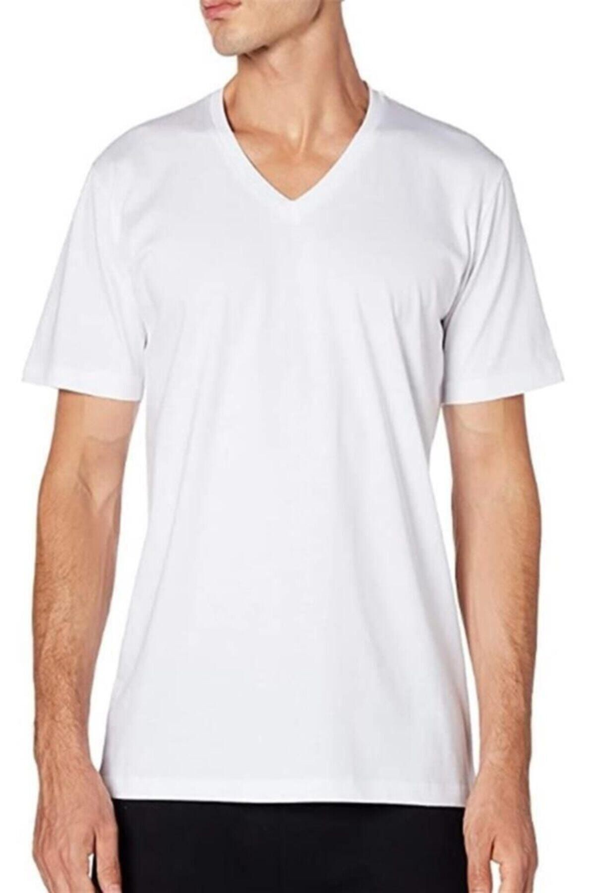 945 V Yaka Erkek Fanila T-shirt.
