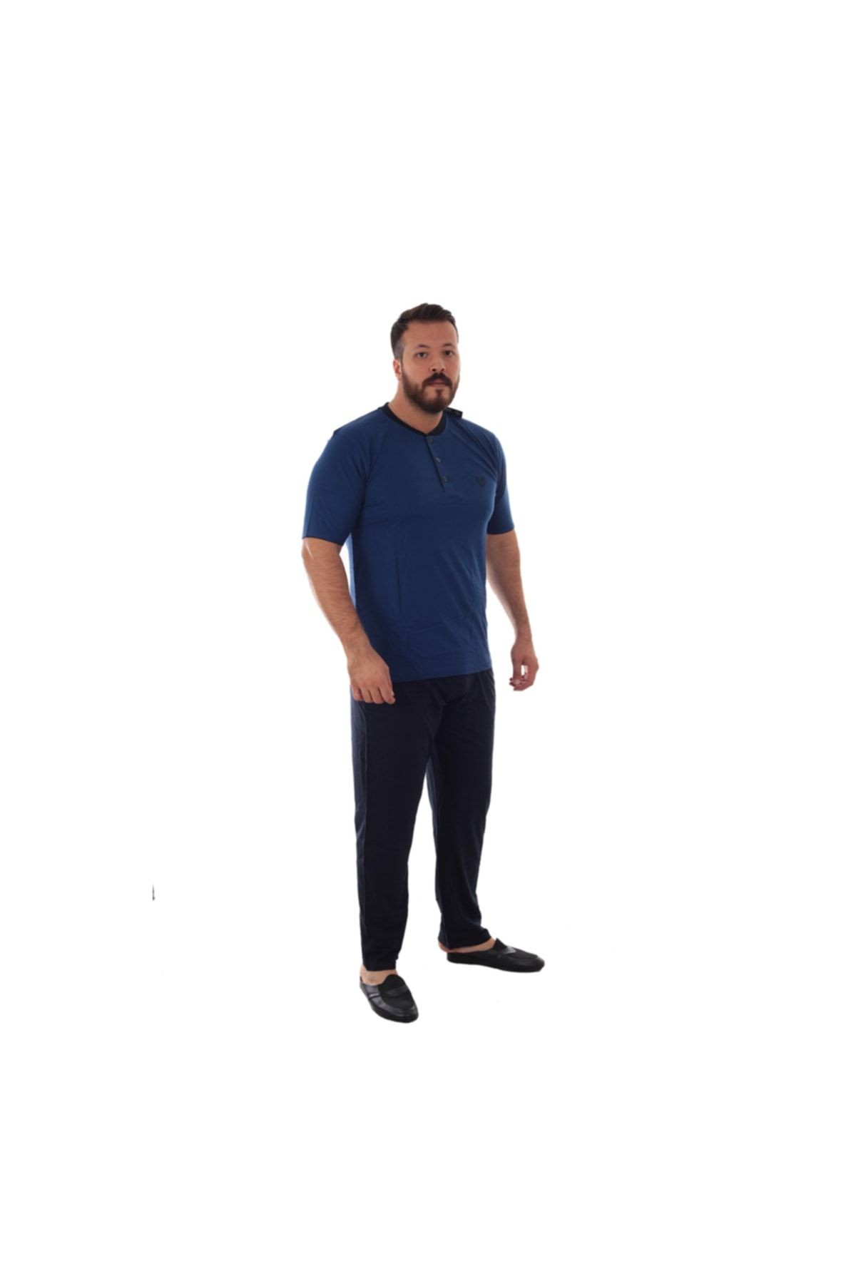 Erkek Kısa Kol Pijama Takım 068