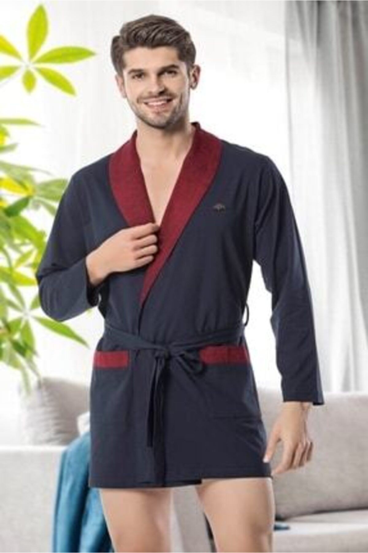 5 Li Uzun & Şortlu Pijama Robdöşambır