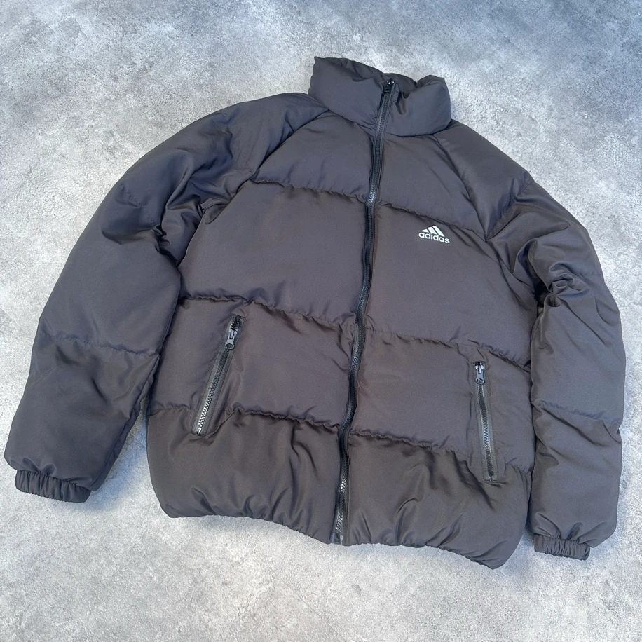 Oversize Adidas Siyah Şişme Mont