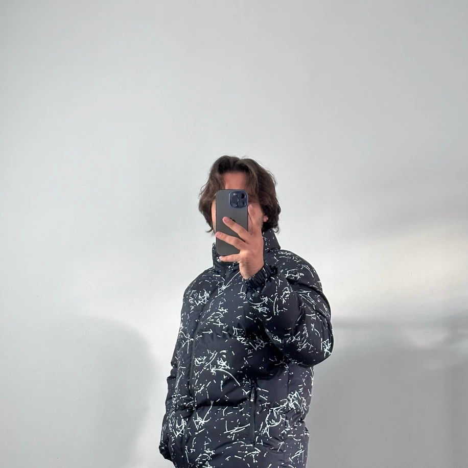 Oversize şişme mont