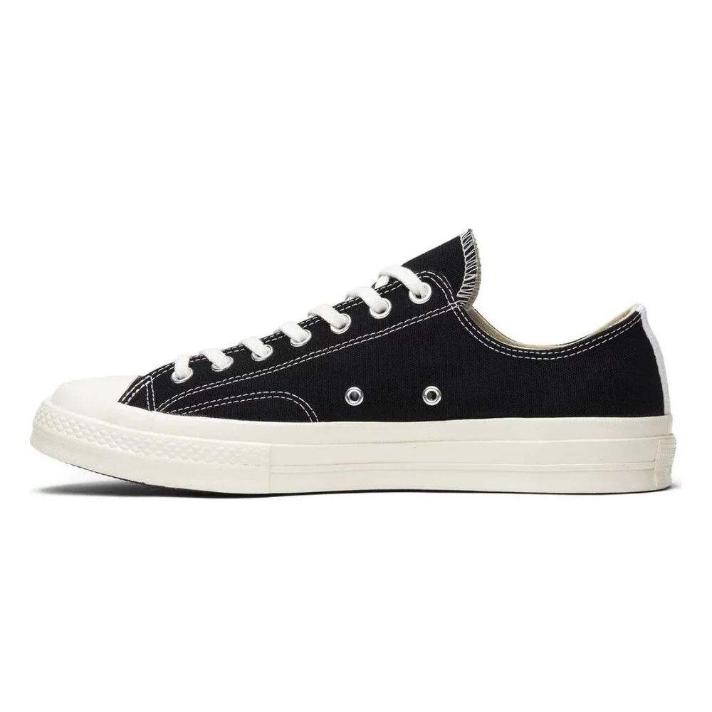 Converse Comme des Garcons Low Play Black White