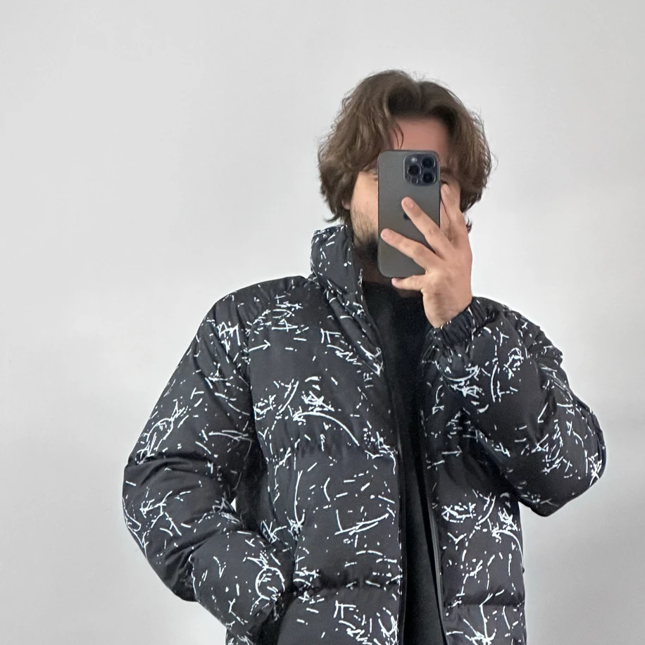 Oversize şişme mont