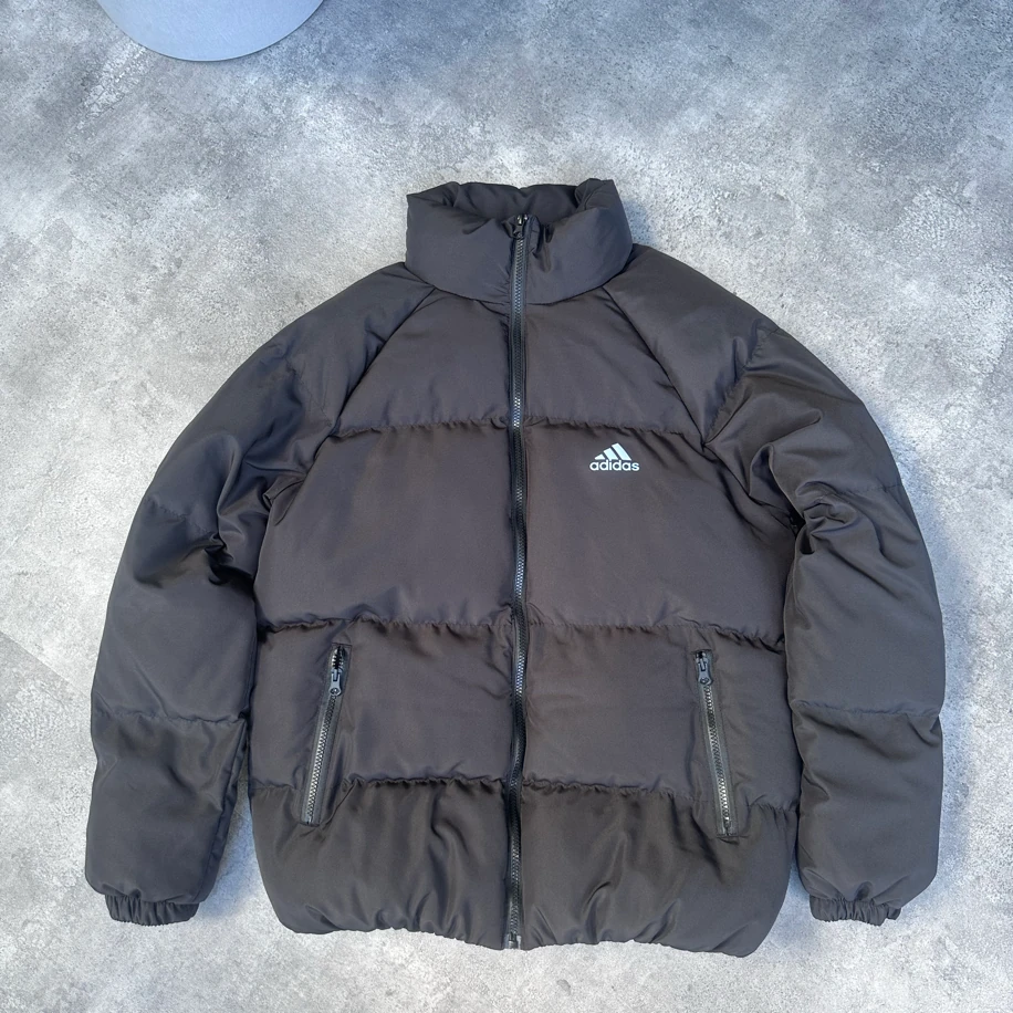 Oversize Adidas Siyah Şişme Mont