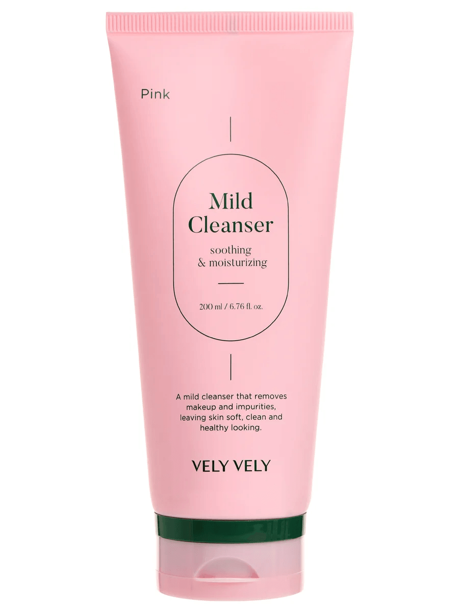 Vely Vely Pink Mild Cleanser 200 ml Rahatlatıcı temizleme jeli