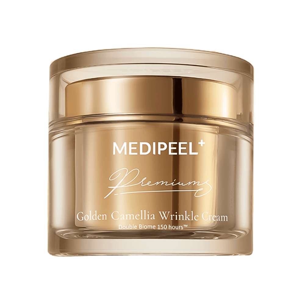 MEDIPEEL Premium Golden Camellia Wrinkle Cream 50 ml Kamelya Özlü Premium Yaşlanma Karşıtı Krem