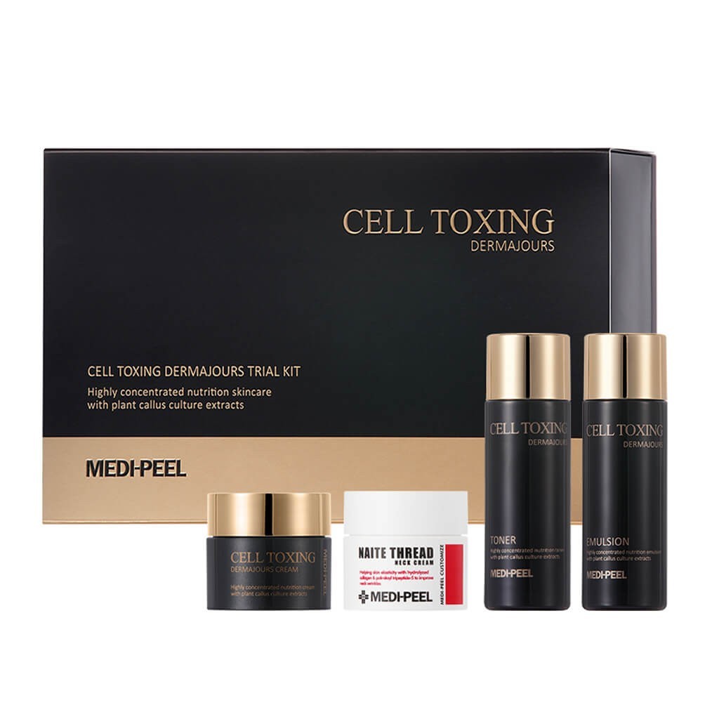 Medi-Peel Cell Toxing Dermajours Trial Kit (4 adet) Kök hücreli yaşlanma karşıtı minyatür set