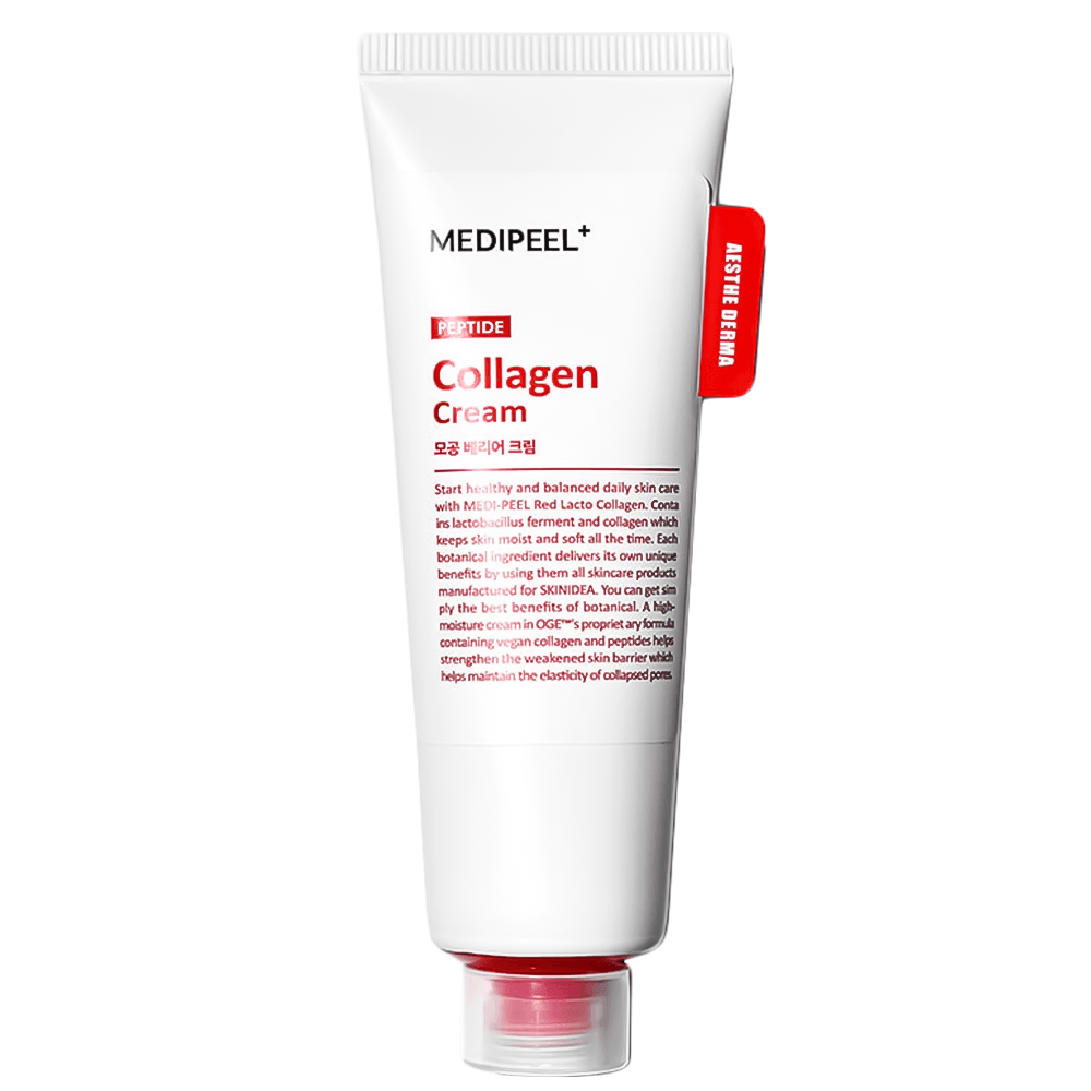 MEDIPEEL Red Lacto Collagen Barrier Cream 80 ml Kollajen ve peptidler içeren bariyer kremi