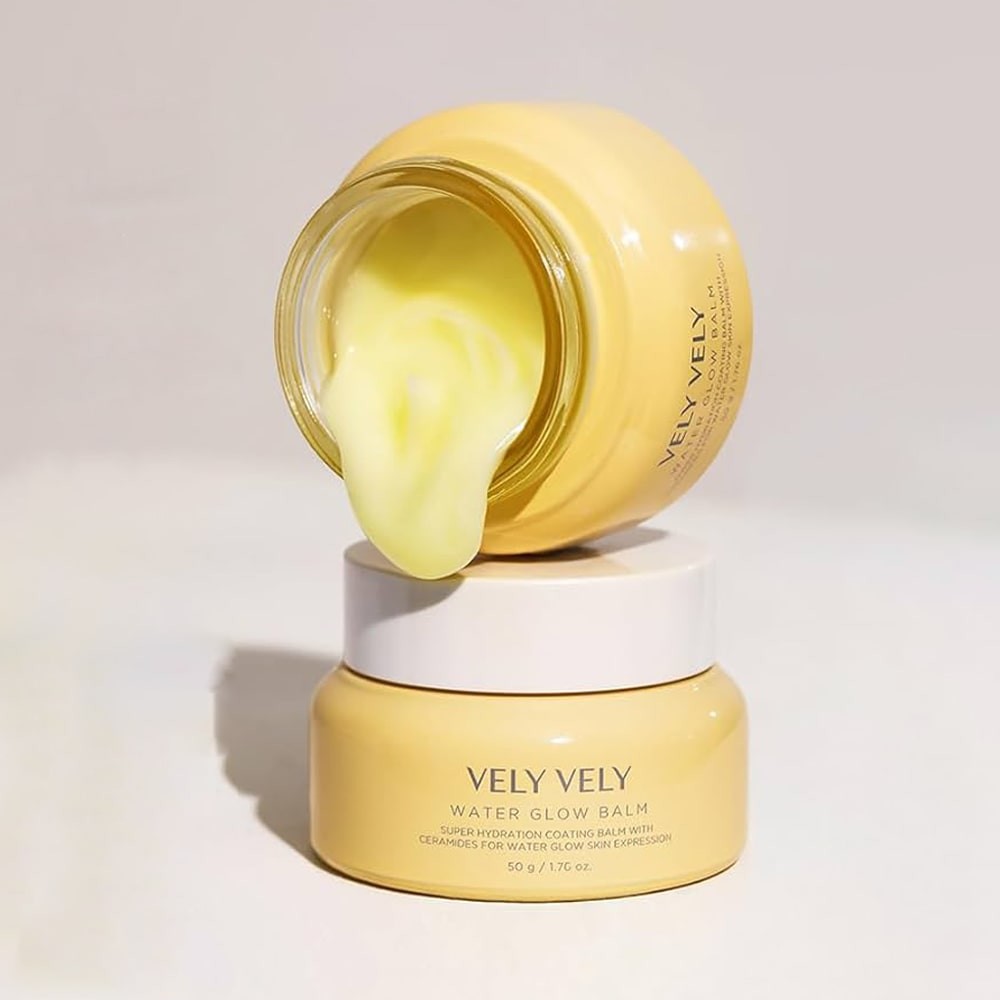 Vely Vely Water Glow Balm 50 ml Parlak ciltler için nemlendirici kremsi balsam