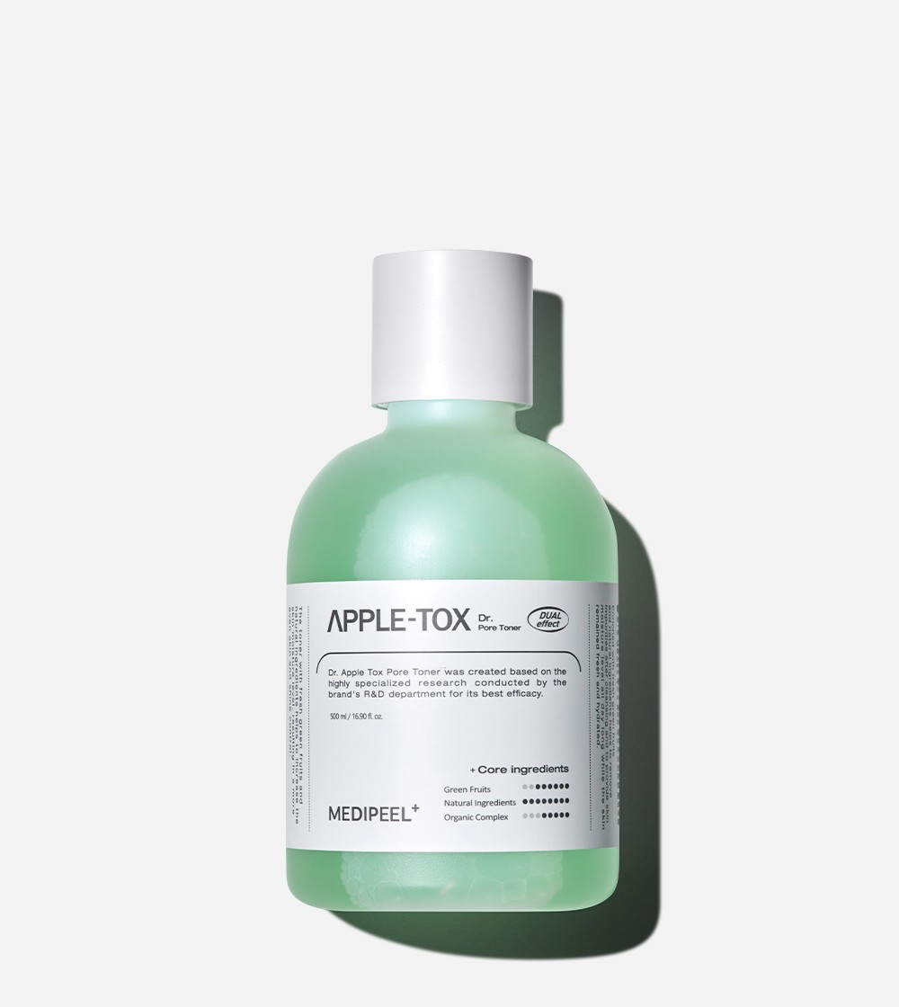 Medi-Peel Dr.Apple-Tox Pore Toner 500 ml Yeşil meyveli asit tonik