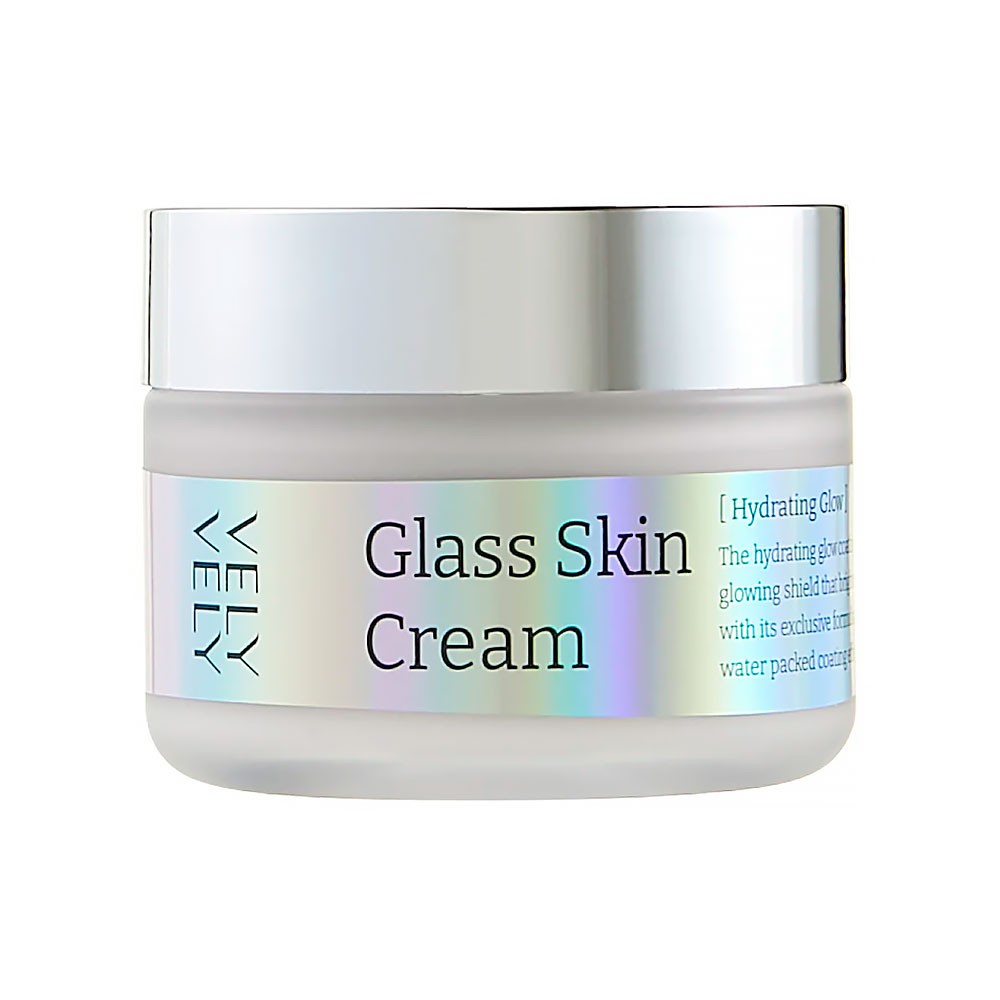 Vely Vely Glass Skin Cream 60 ml Parlak yüzeyli aydınlatıcı krem