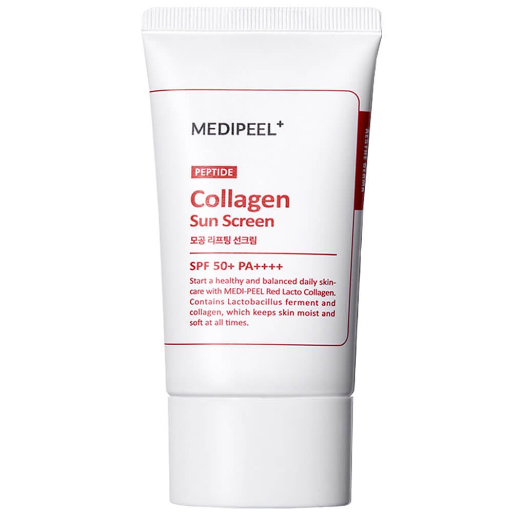 MEDIPEEL Red Lacto Collagen Pore Lifting Sunscreen SPF50+ PA++++ 50 ml Kollajen içeren güneş kremi