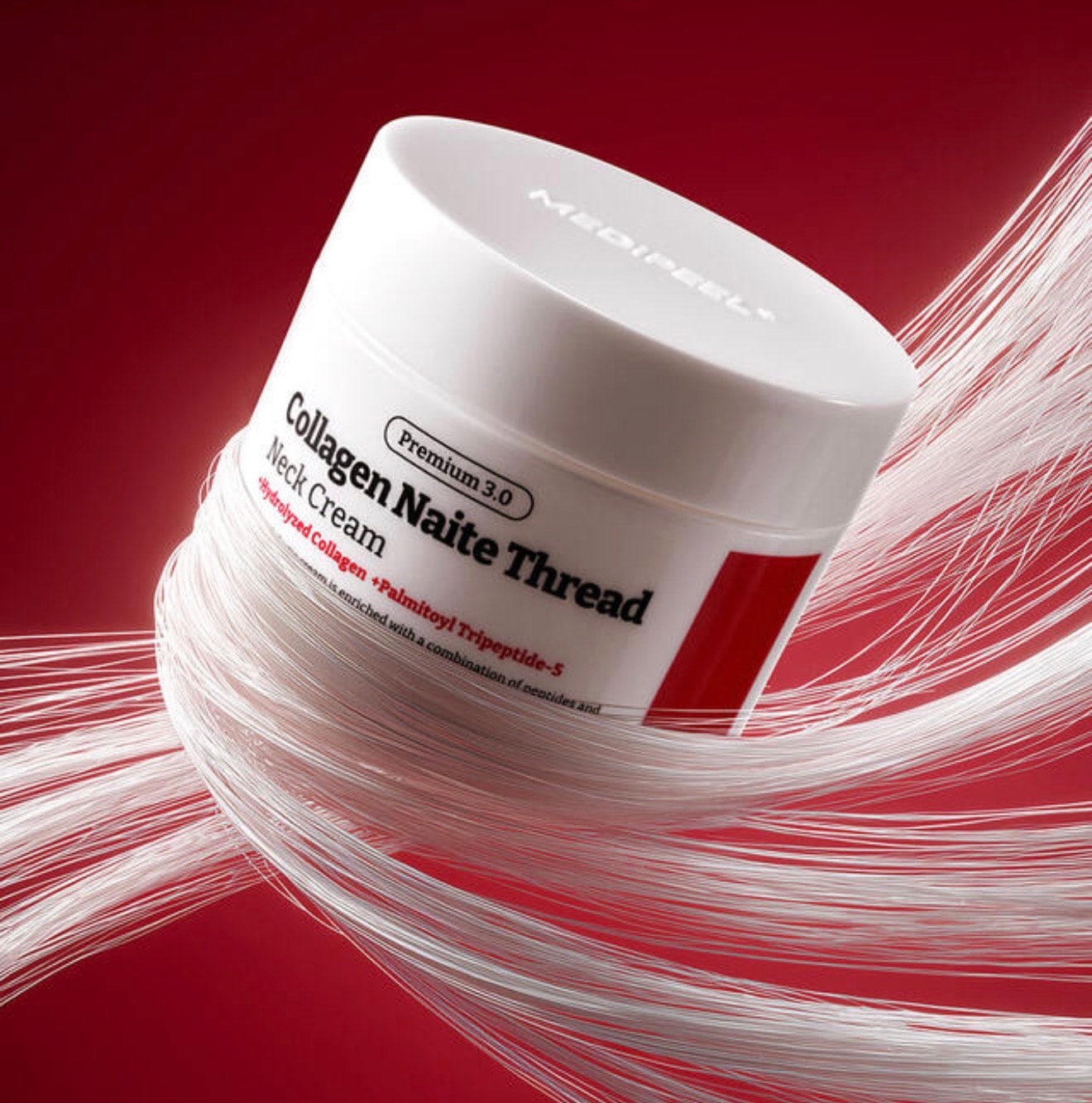 MEDIPEEL Premium Collagen Naite Thread Neck Cream 3.0 100 ml Peptit ve kolajen içeren boyun için lifting krem