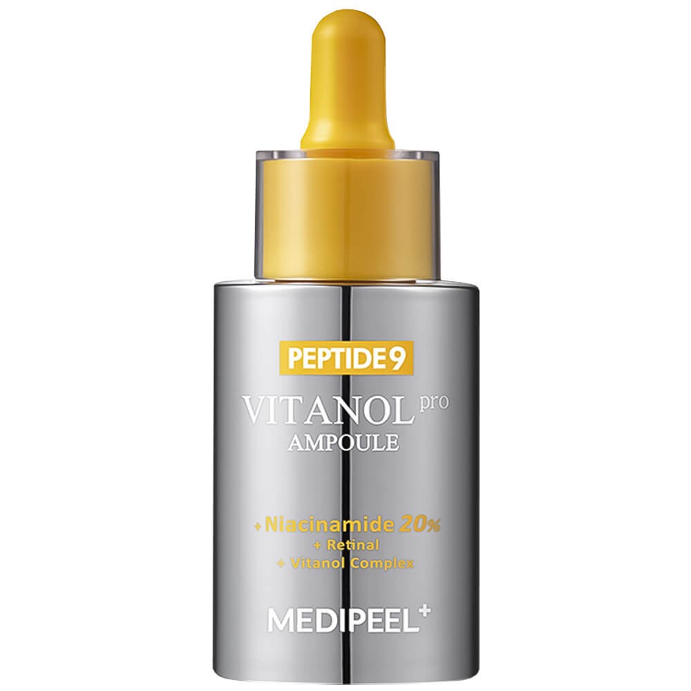 MEDIPEEL Peptide 9 Vitanol Ampoule PRO 30 ml Peptit ve %20 niasinamid içeren lifting ampulü