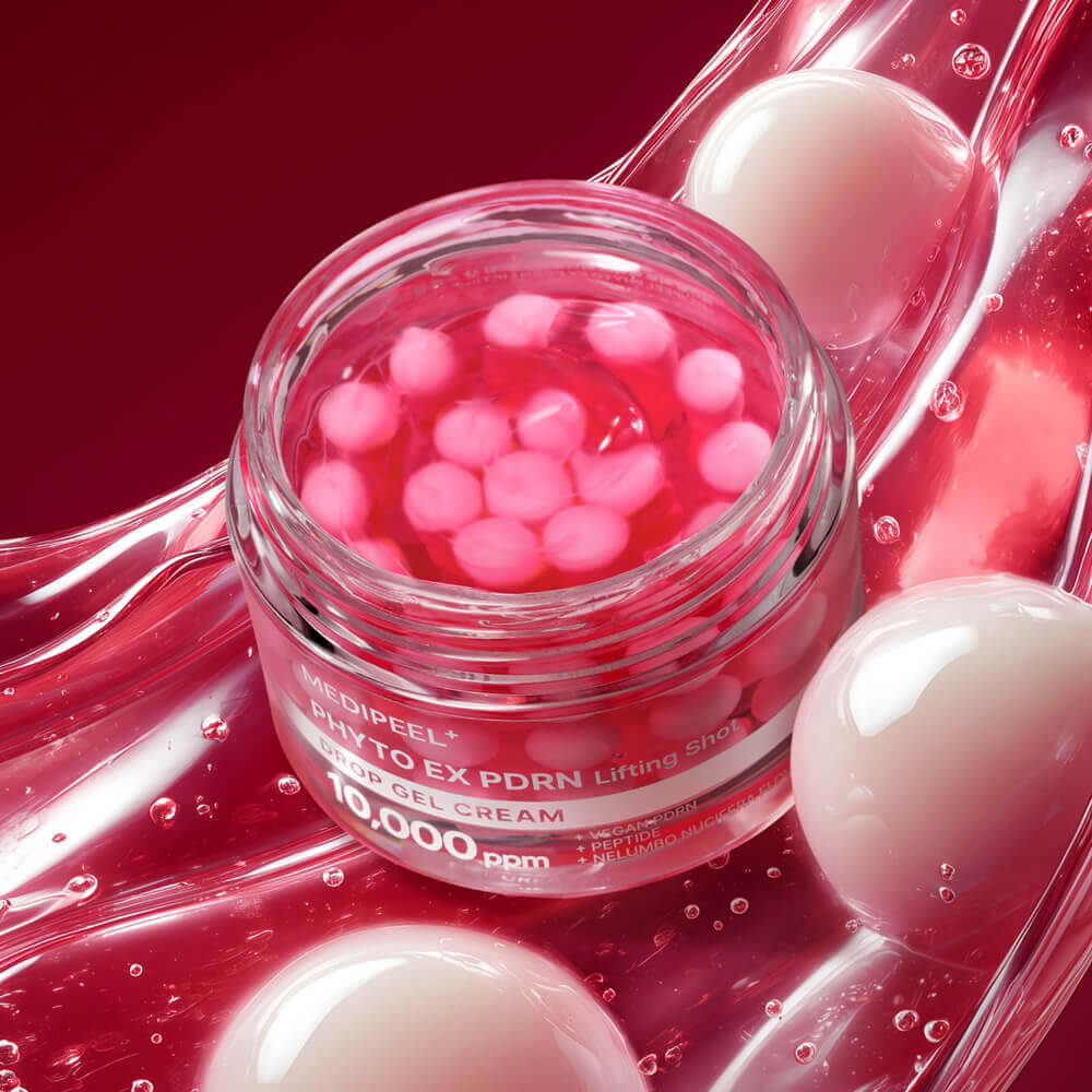 MEDIPEEL Phyto EX PDRN Lifting Shot Drop Gel Cream 50 ml Peptitler, PDRN ve mikro iğneler içeren kapsüllü krem