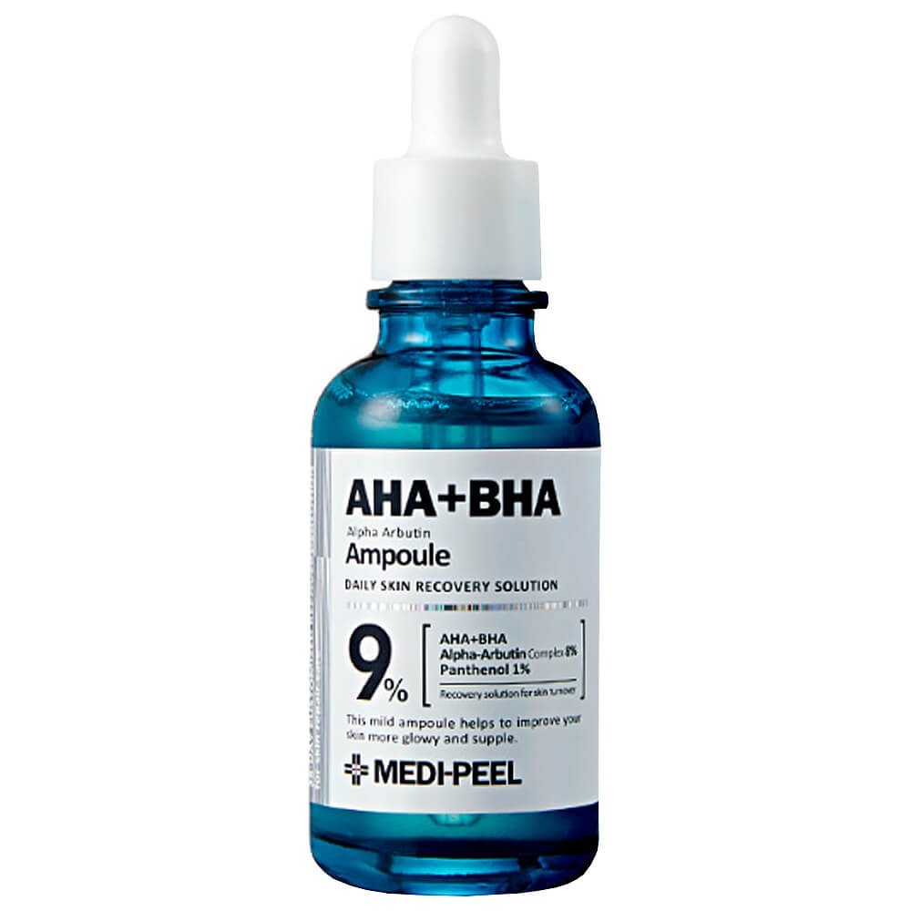 Medi-Peel AHA BHA Alpha Arbutin Ampoule 30 ml Alfa-arbutin içeren aydınlatıcı peeling ampulü