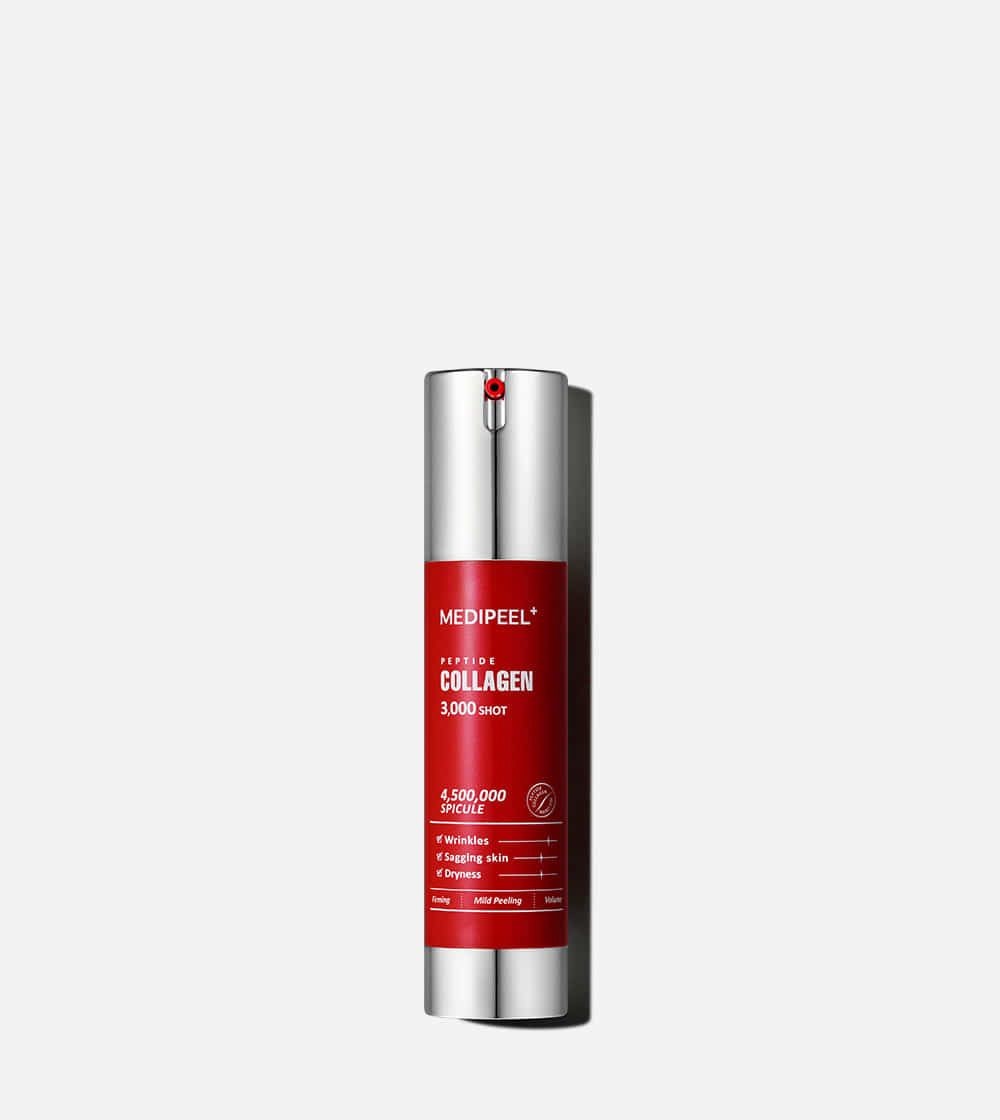 MEDIPEEL Red Lacto Collagen 3000 Shot Serum 50 ml Sıkılaştırıcı ve Nazik Peeling Etkili Konsantre Spiküller Serum