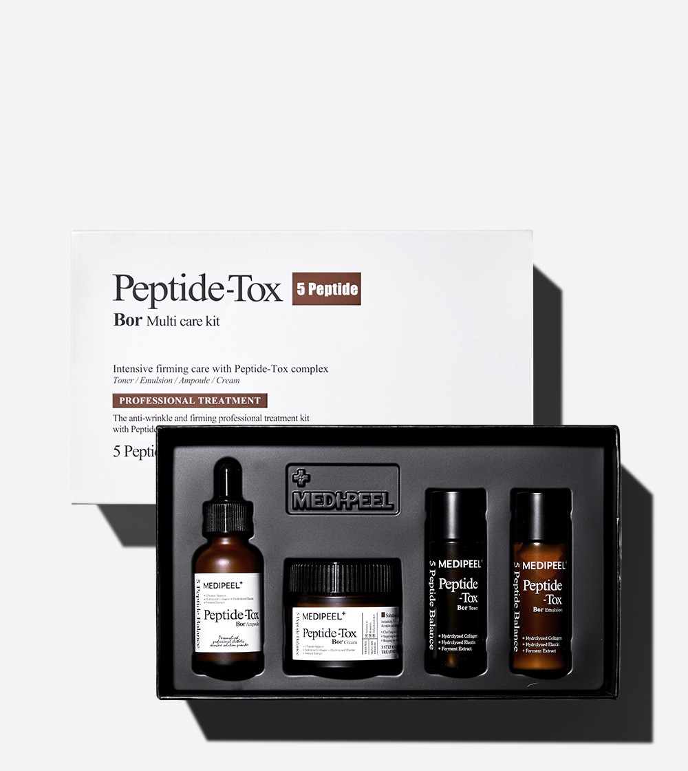 Medi-Peel Peptide-Tox 5 Peptide Bor Multi Care Kit (4 adet) Botoks efektli lifting seti