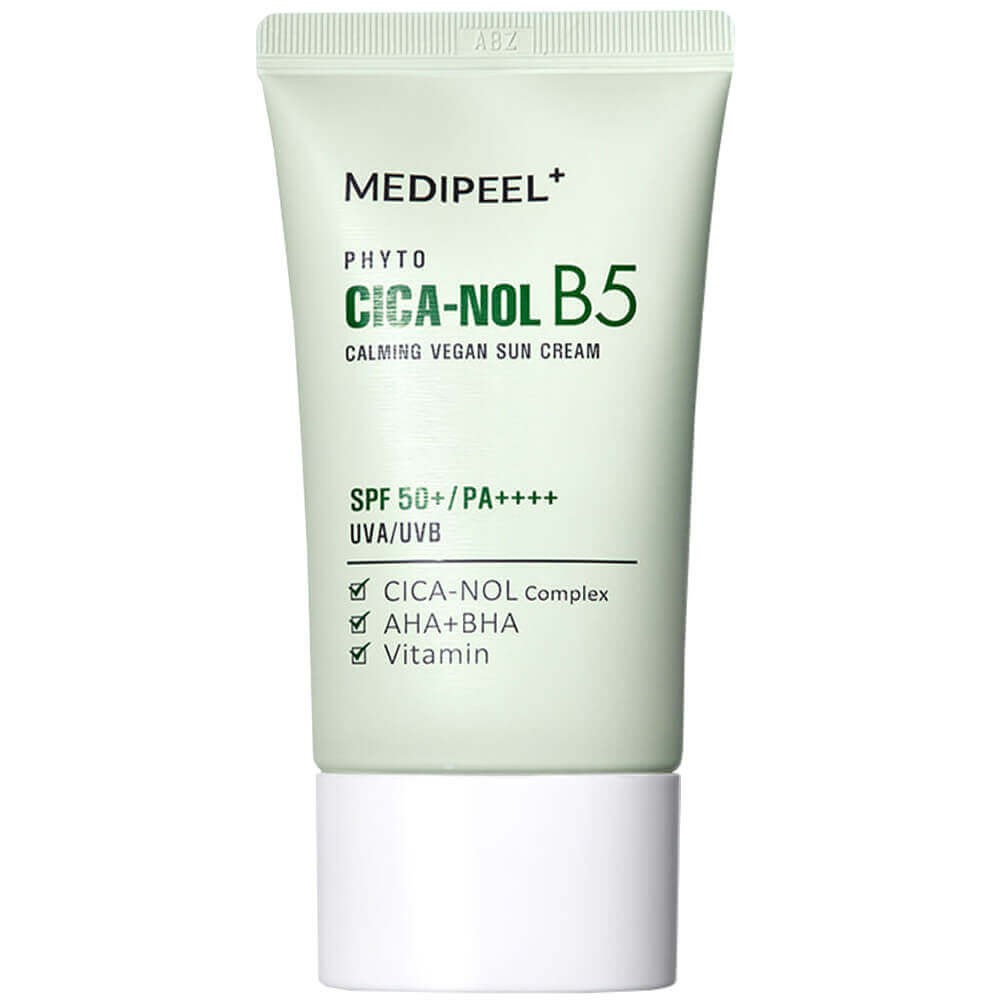 MEDIPEEL Phyto Cica-Nol B5 Calming Vegan Sun Cream SPF50+ PA++++ 50 ml Centella ile yatıştırıcı güneş kremi