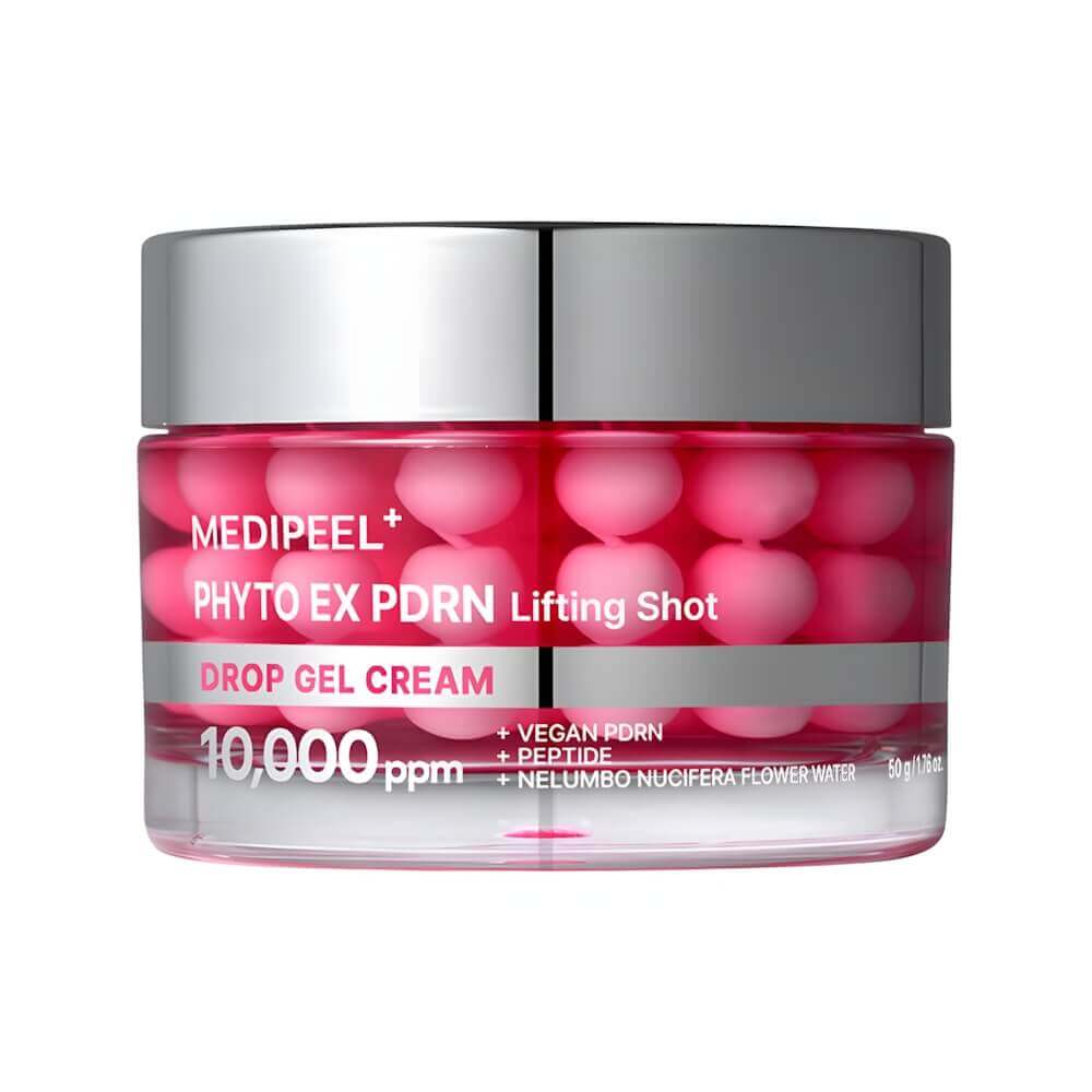 MEDIPEEL Phyto EX PDRN Lifting Shot Drop Gel Cream 50 ml Peptitler, PDRN ve mikro iğneler içeren kapsüllü krem