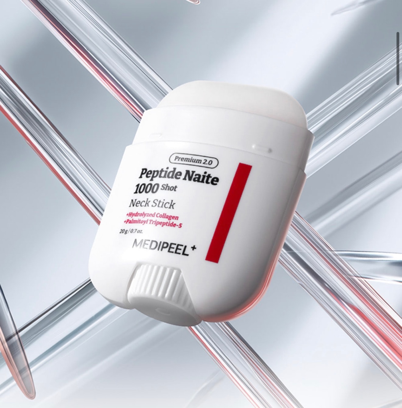 MEDIPEEL Premium Peptide Naite 1000 Shot Neck Stick 2.0 20 g Boyun ve dekolte bölgesi için güçlendirici peptit stick