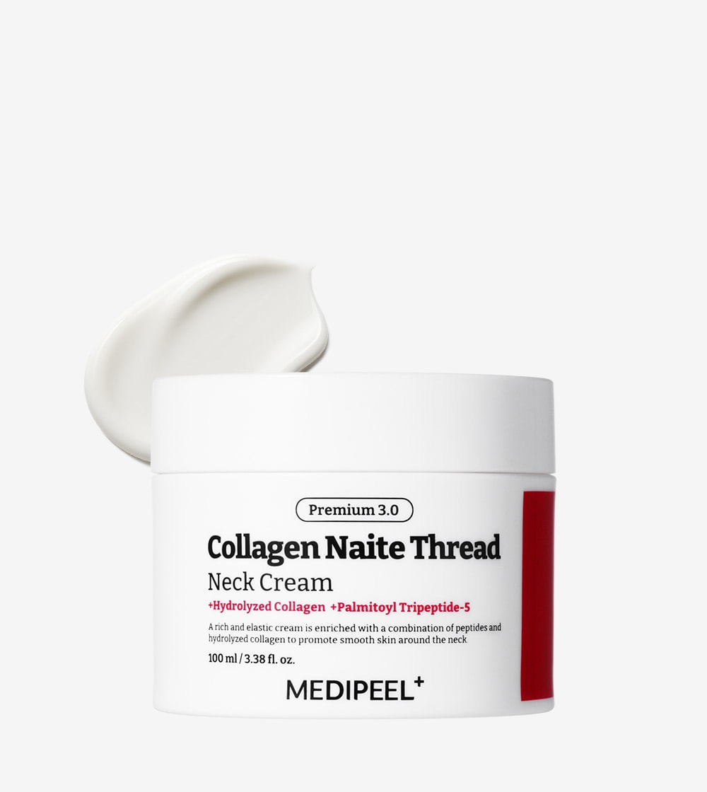 MEDIPEEL Premium Collagen Naite Thread Neck Cream 3.0 100 ml Peptit ve kolajen içeren boyun için lifting krem