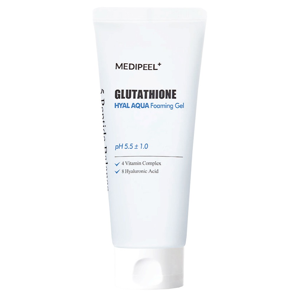 Medi-Peel Glutathione Hyal Aqua Foaming Gel Cleanser 150 ml Yıkama için nemlendirici jel-köpük