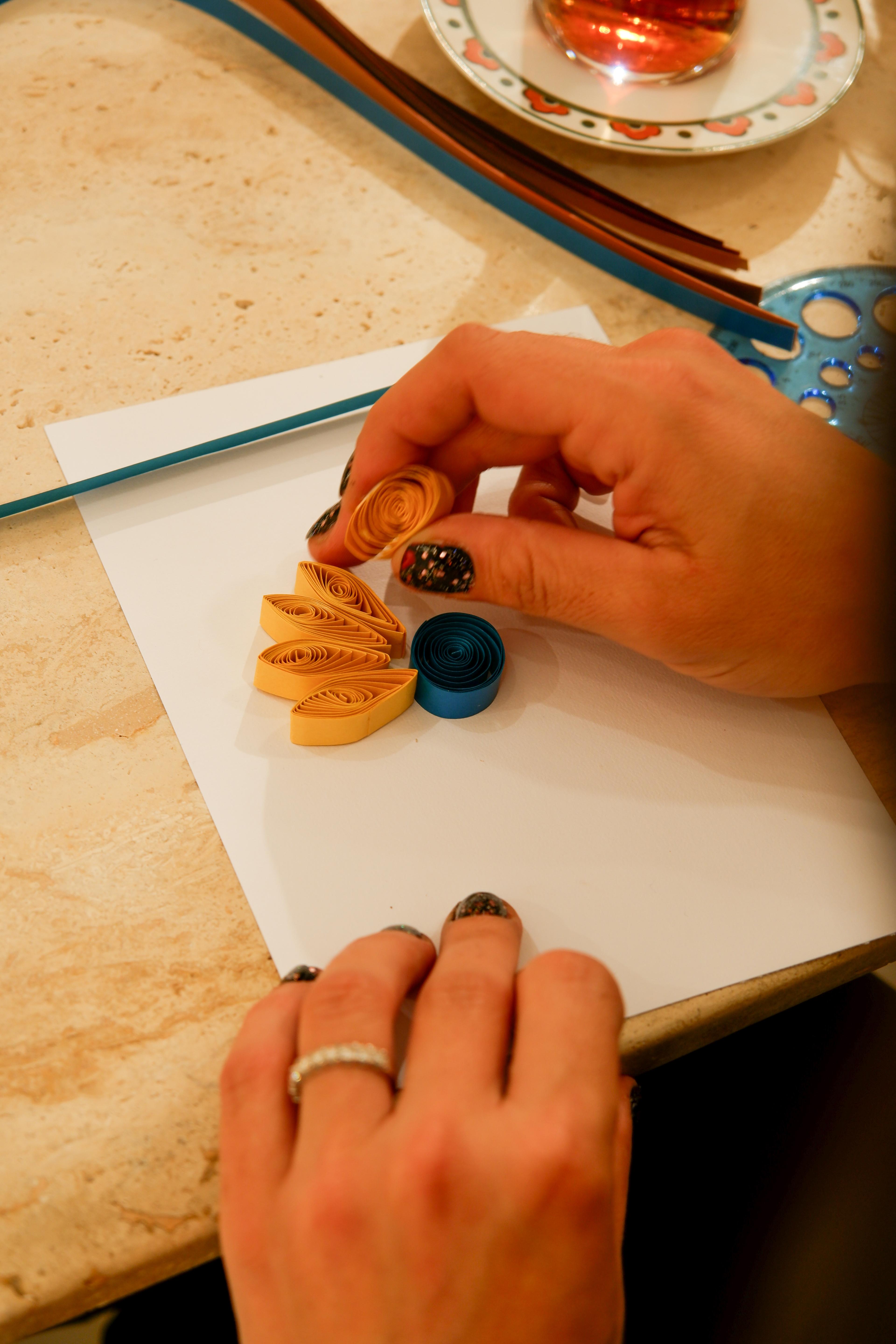 Esra Akyüz ile "Quilling Kağıt Sanatı" Atölyesi -18 Eylül Perşembe-Saat:19:00-21:00