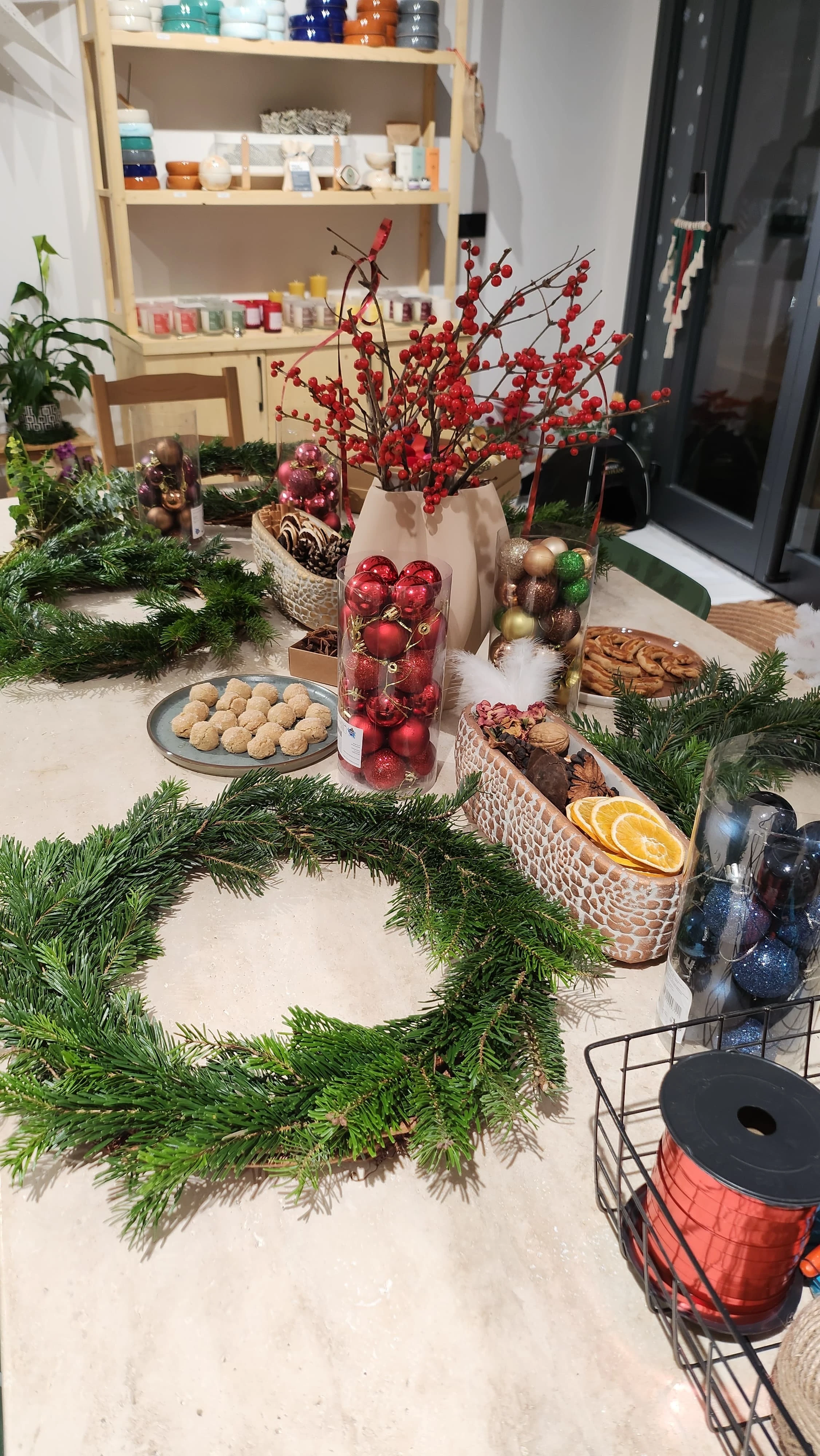 Itır Atölye ile Yeni Yıl Temalı "Kapı Çelengi Tasarım" Atölyesi - 11 Aralık Perşembe-Saat: 19:00-21:00