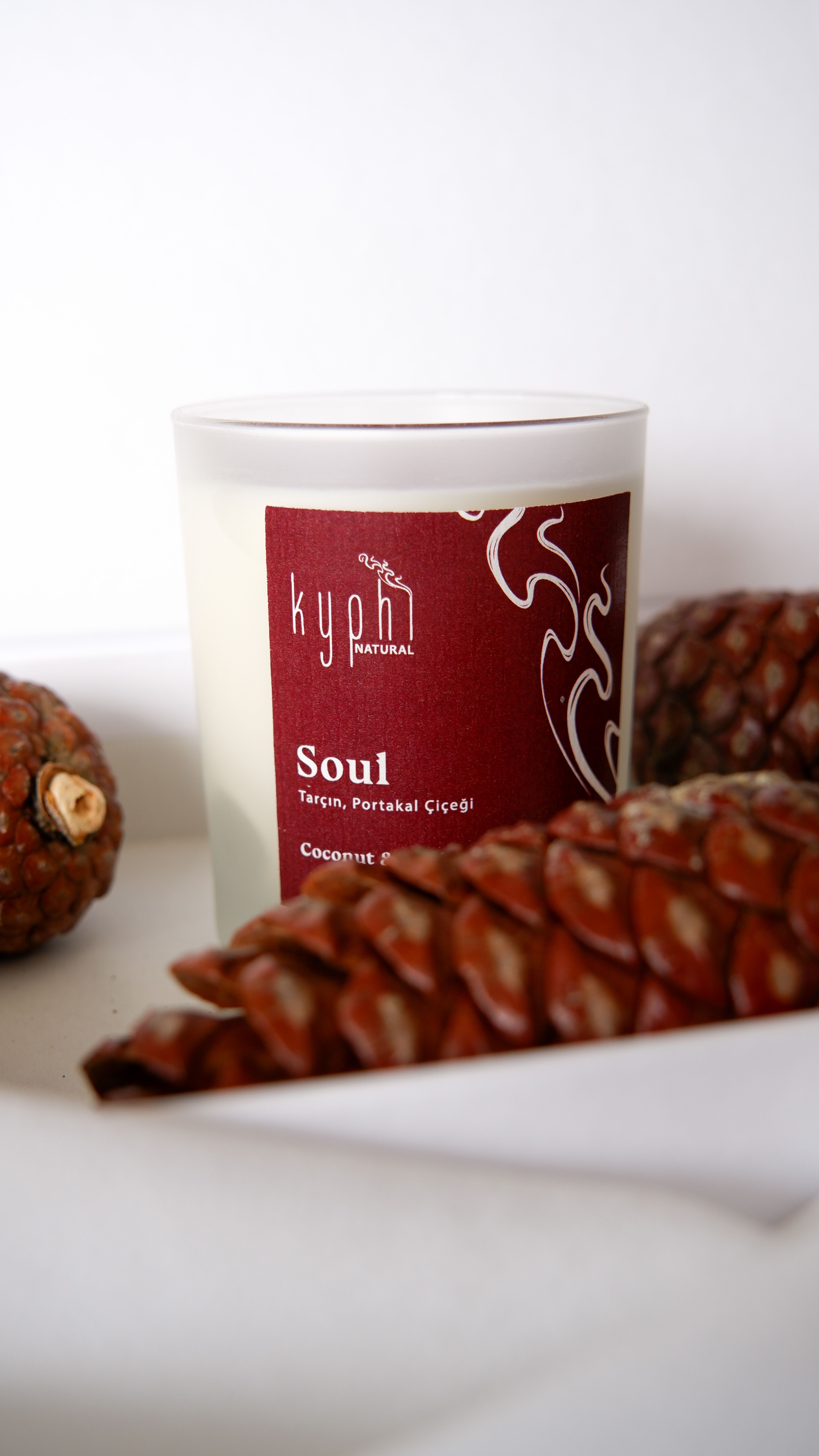 ‘'SOUL'' Candle (Hindistan Cevizi ve Soya Wax Mum)