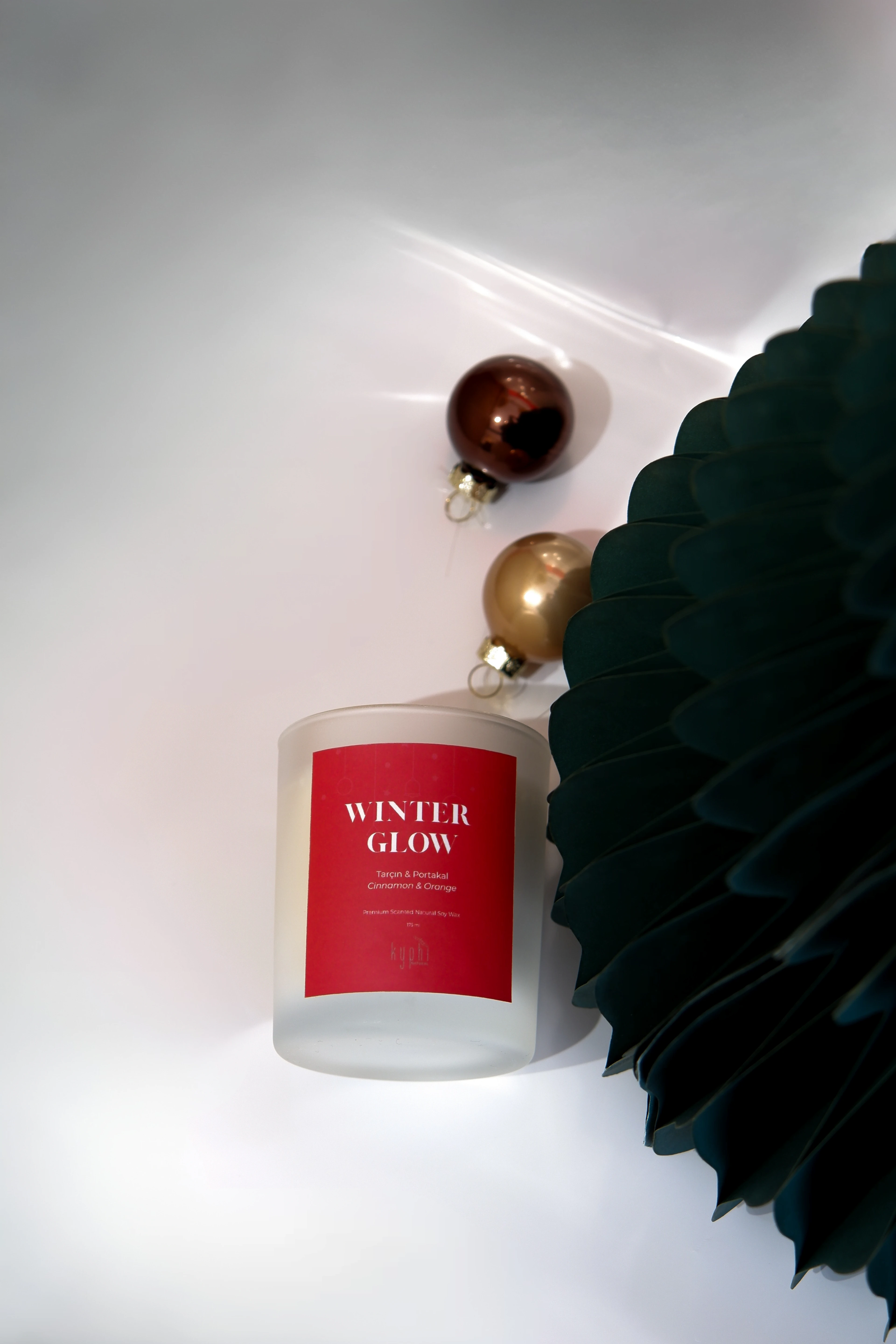 Winter Glow- Yeni Yıl Özel Soya Wax Mum
