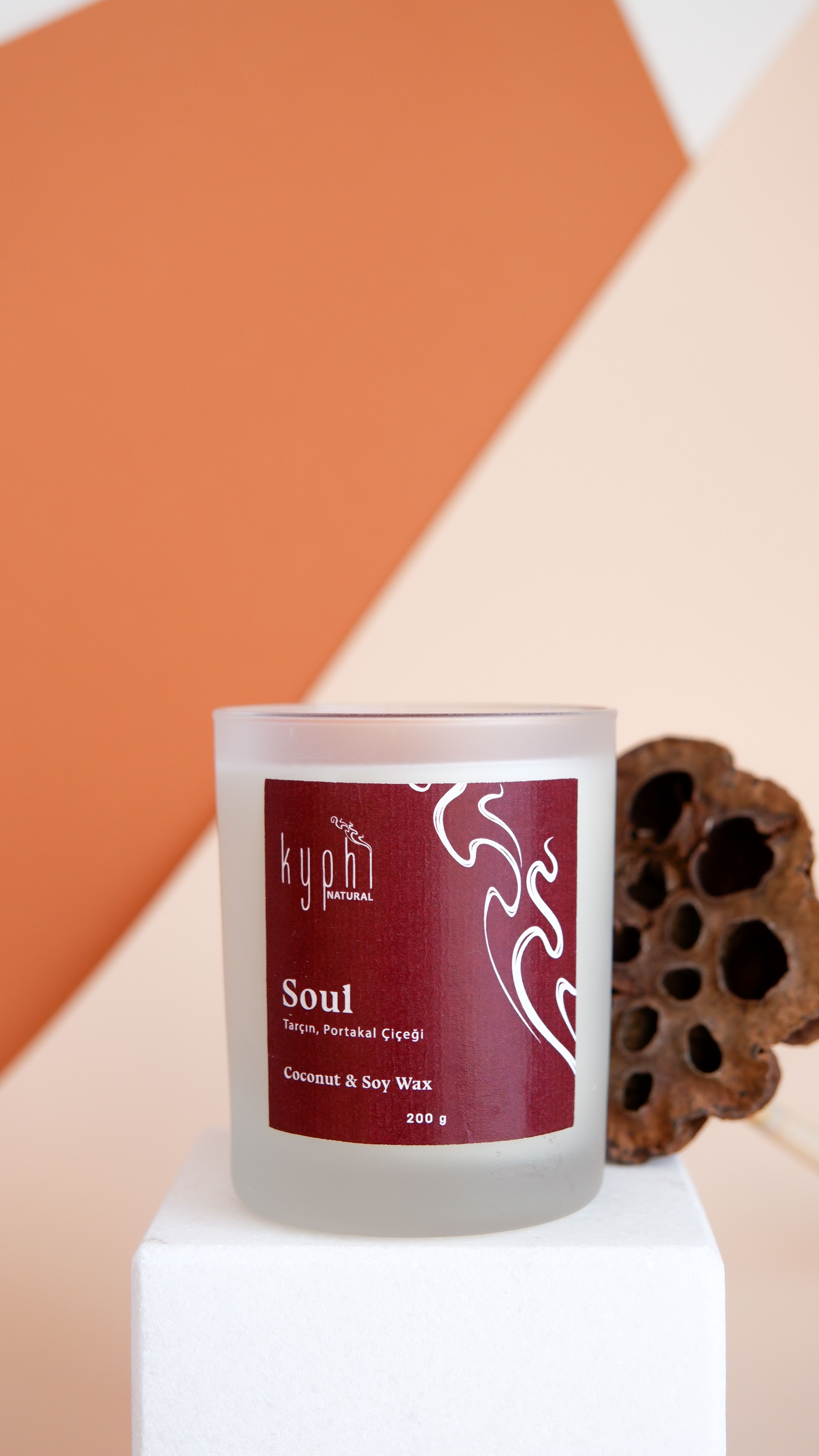 ‘'SOUL'' Candle (Hindistan Cevizi ve Soya Wax Mum)