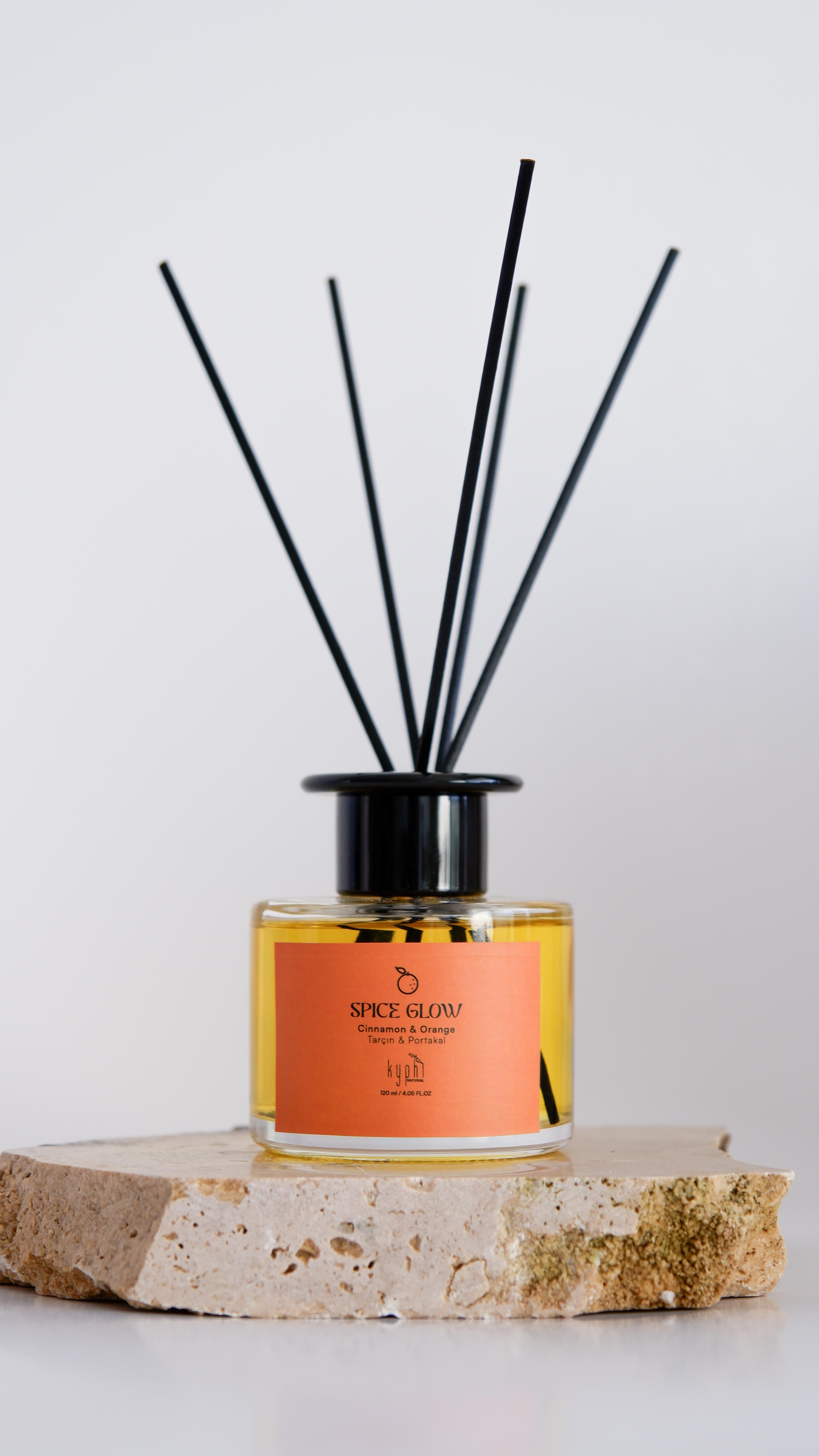 Spice Glow (Tarçın & Portakal) Çubuklu Oda Kokusu