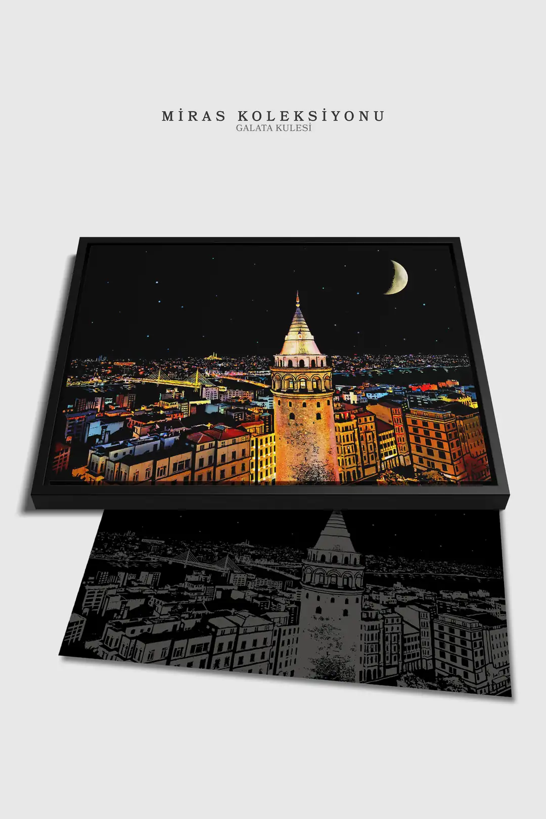 Kazart Galata Kulesi Tekli Set