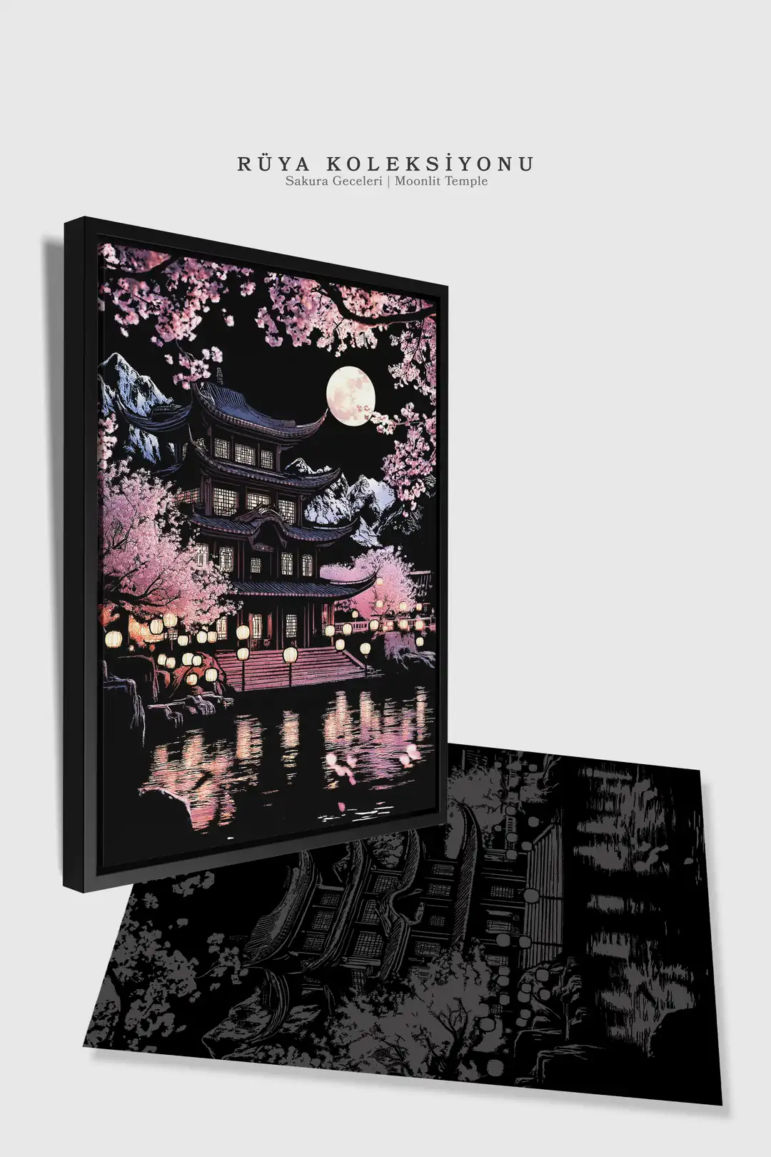 Kazart Sakura Geceleri Dörtlü Set