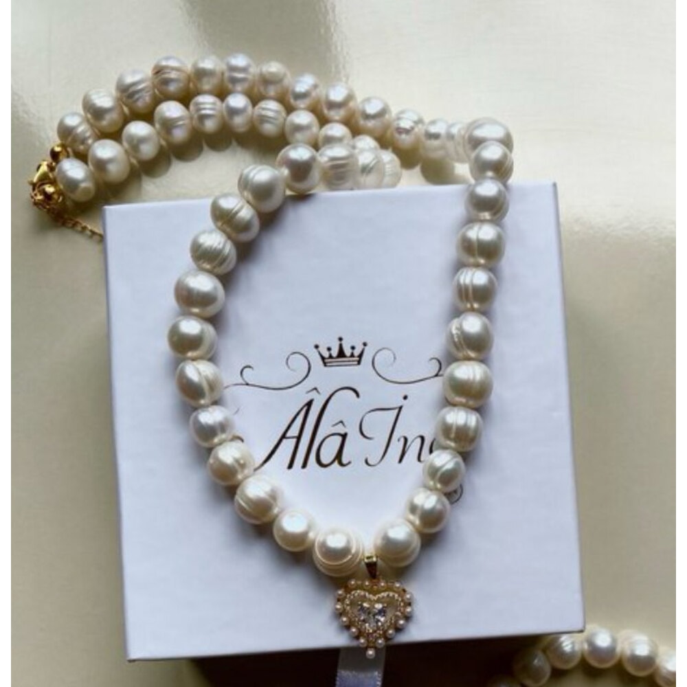 Mihrişah gerçek inci kolye