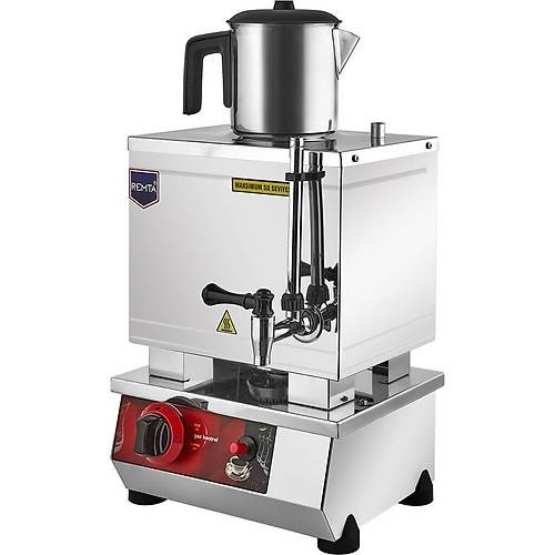 Remta 15 Model Tek Demlikli Doğalgaz - Tüplü Pleytsiz Çay Kazanı 14 lt - N10P