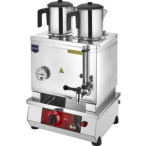 Remta 30 Model 2 Demlikli Doğalgazlı & Tüplü Pleytsiz Çay Ocağı 24 lt - N11P